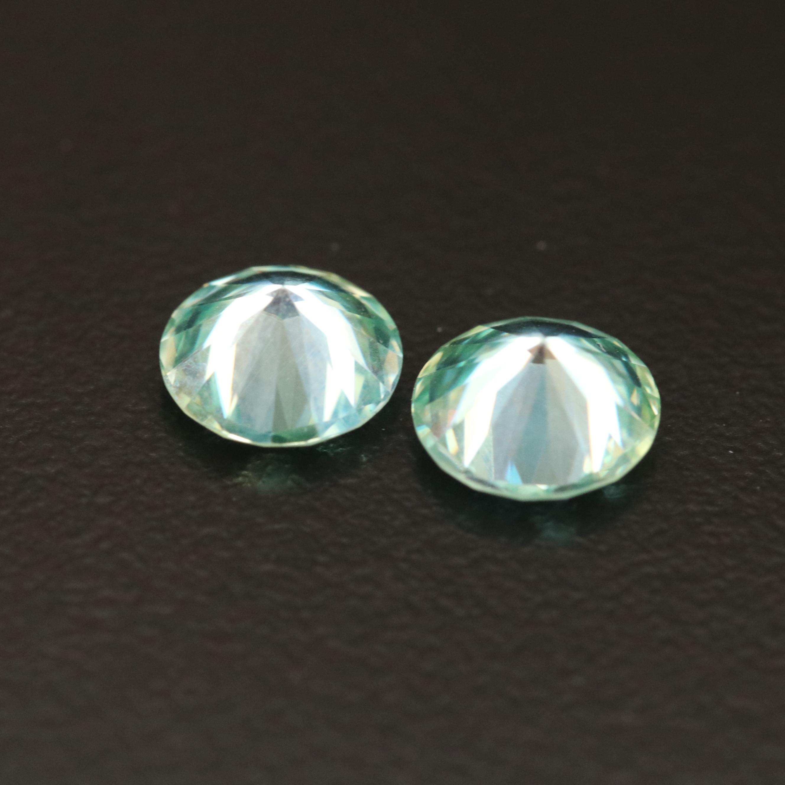 Loose 2.64 CTW Round Faceted Moissanite