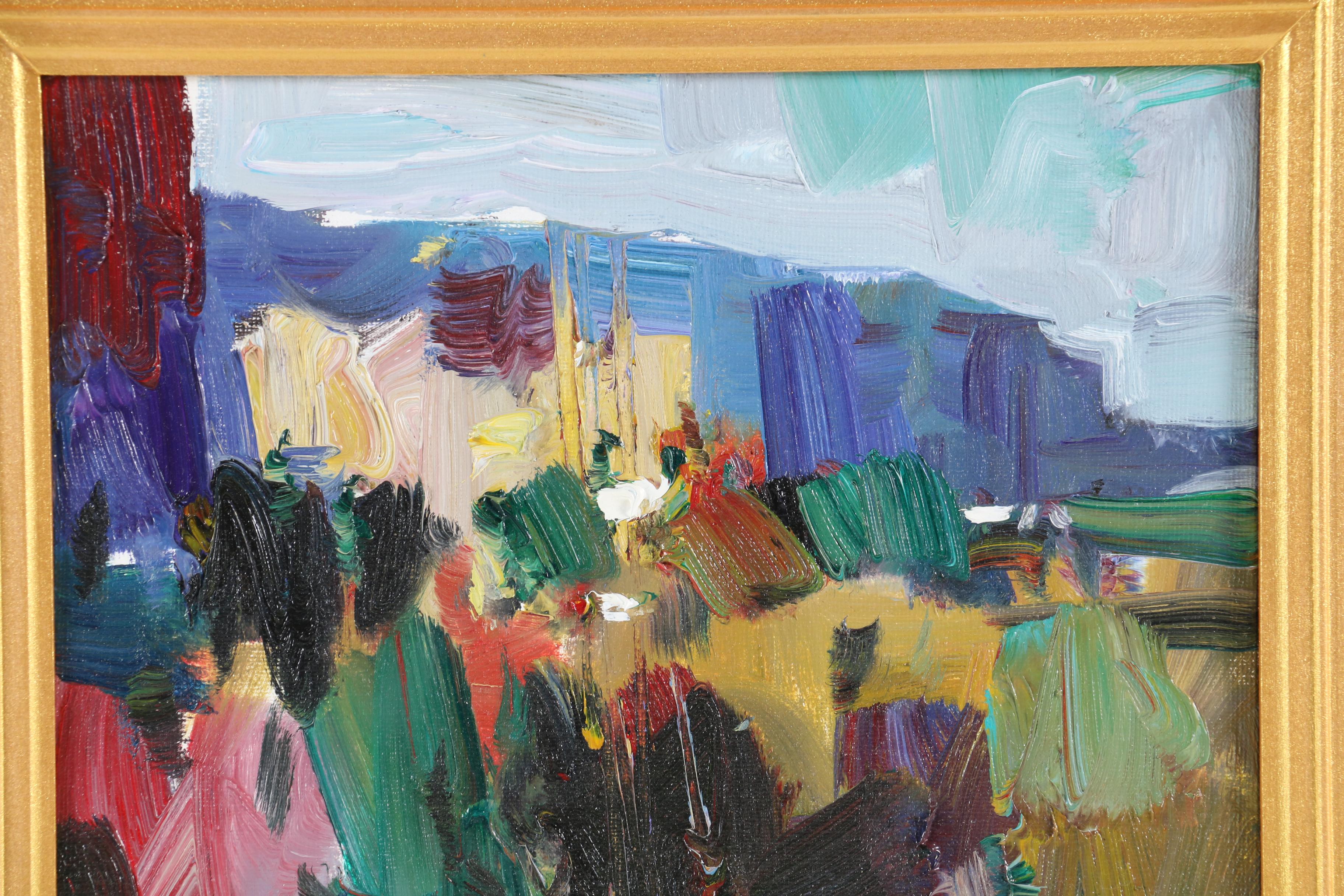 Jose Trujillo Oil Painting "Hillside Morning", 2019