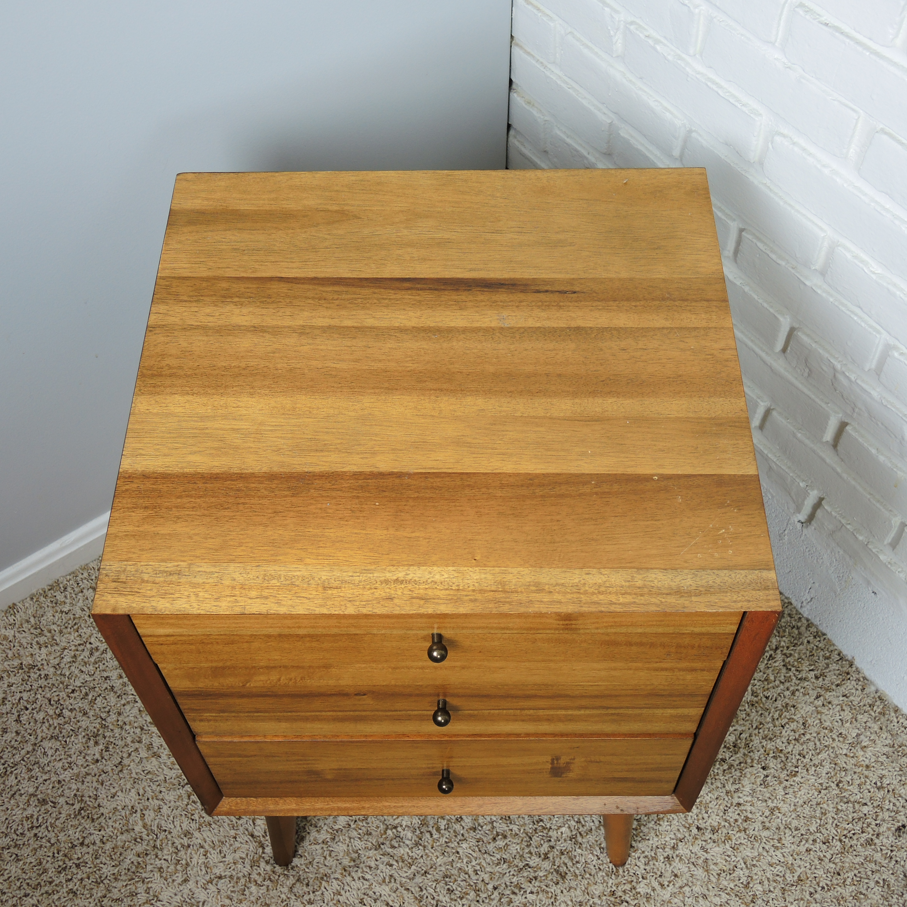 West Elm Mid Century Modern Style  Nightstand