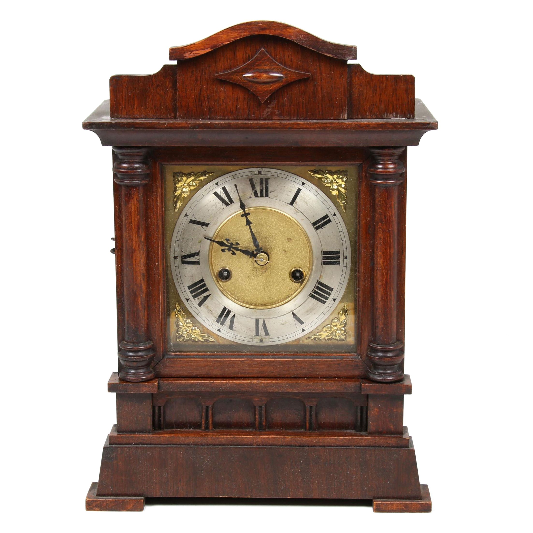 Hamburg American Clock Company Shelf Clock