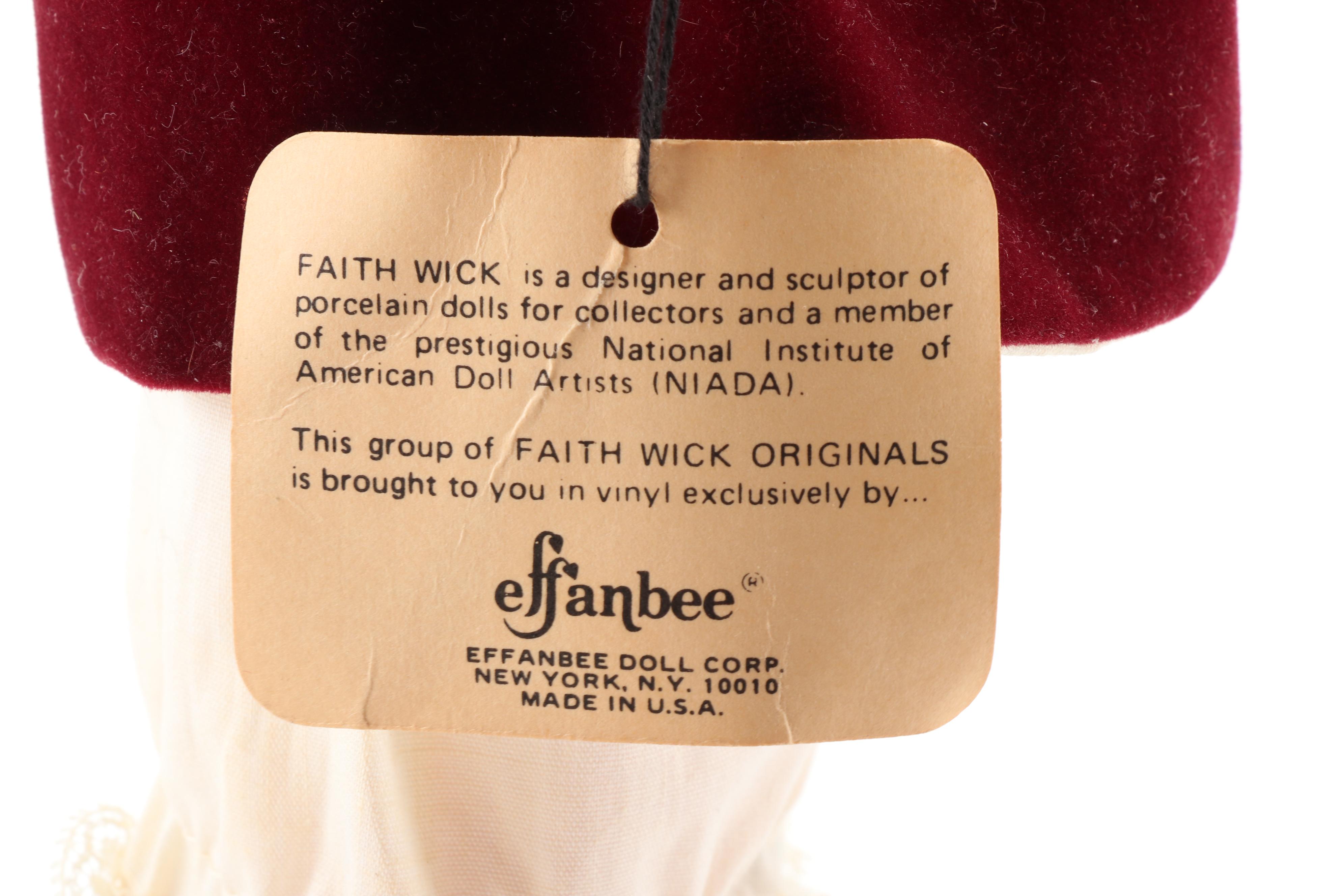 Efanbee "Party Time" Vinyl Doll Designed by Faith Wick