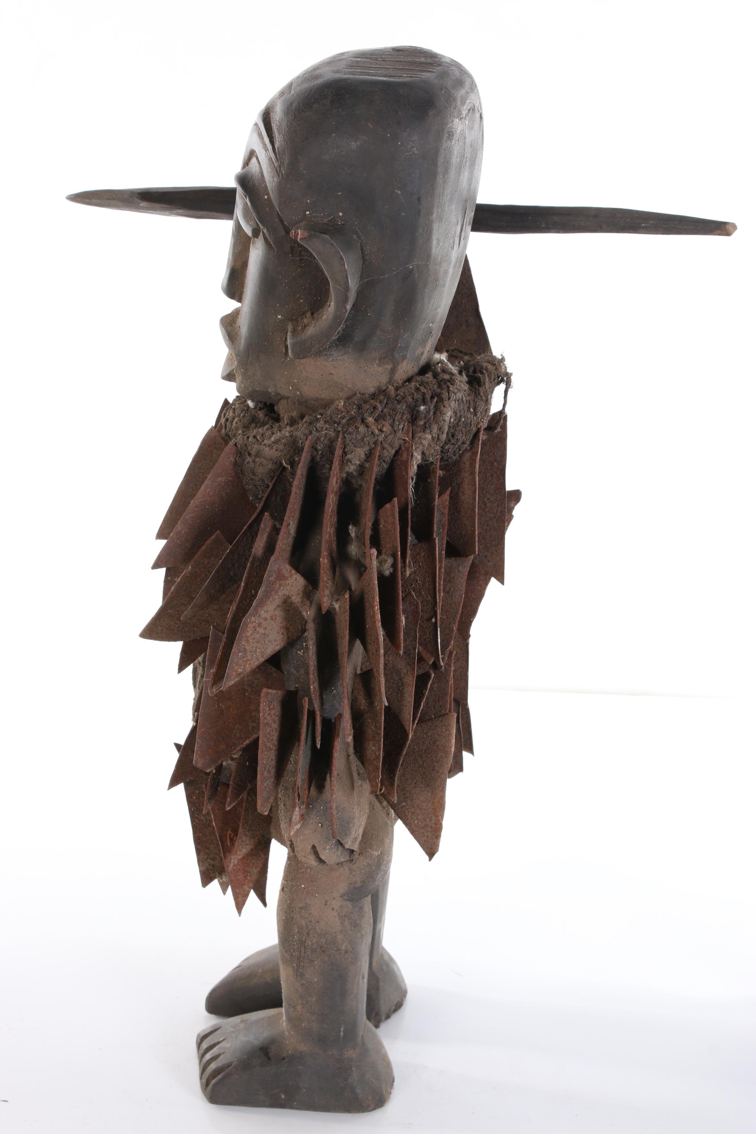 After Kongo Artist Nkisi N’kondi Power Figures, 20th Century