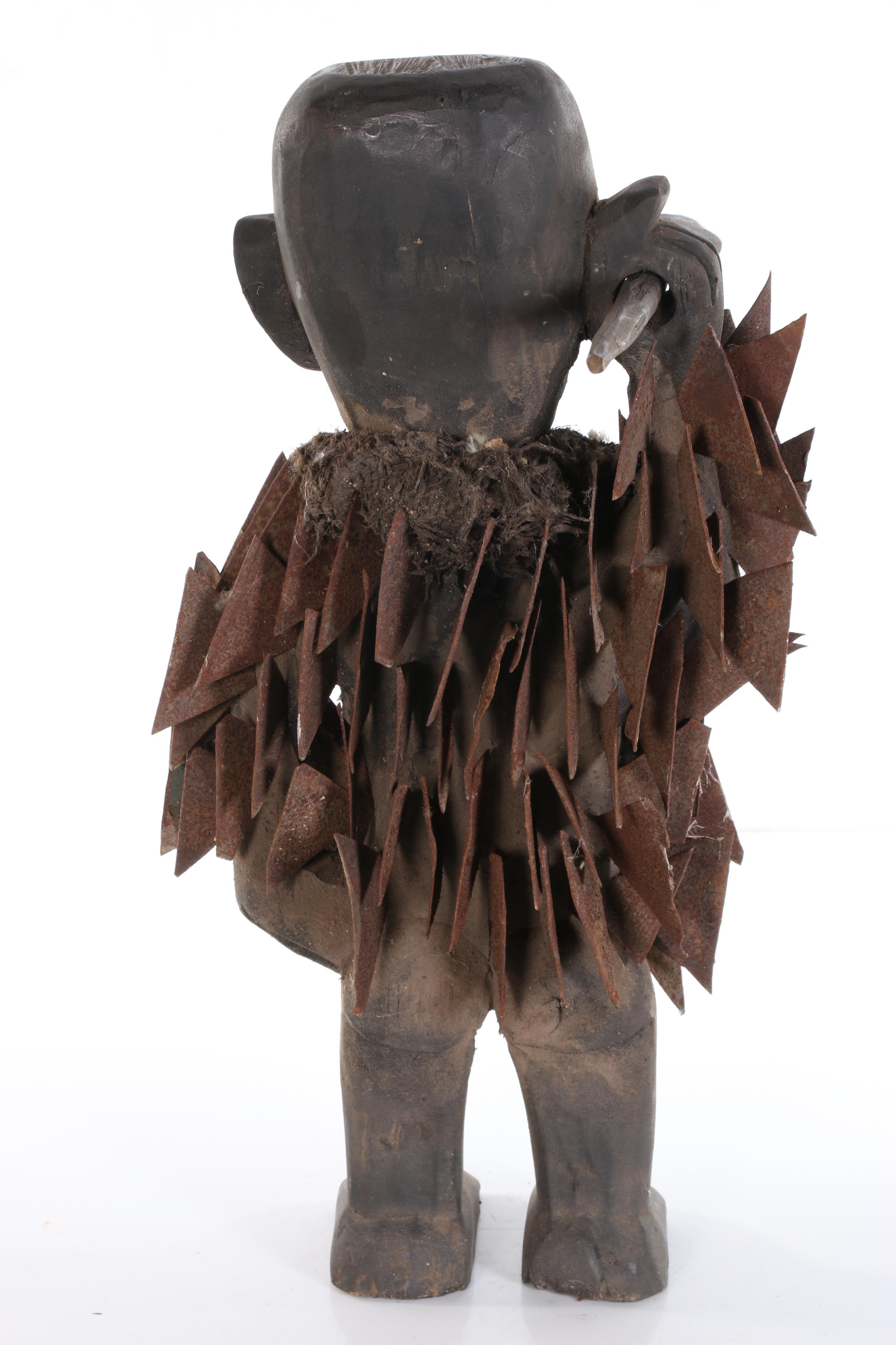 After Kongo Artist Nkisi N’kondi Power Figures, 20th Century