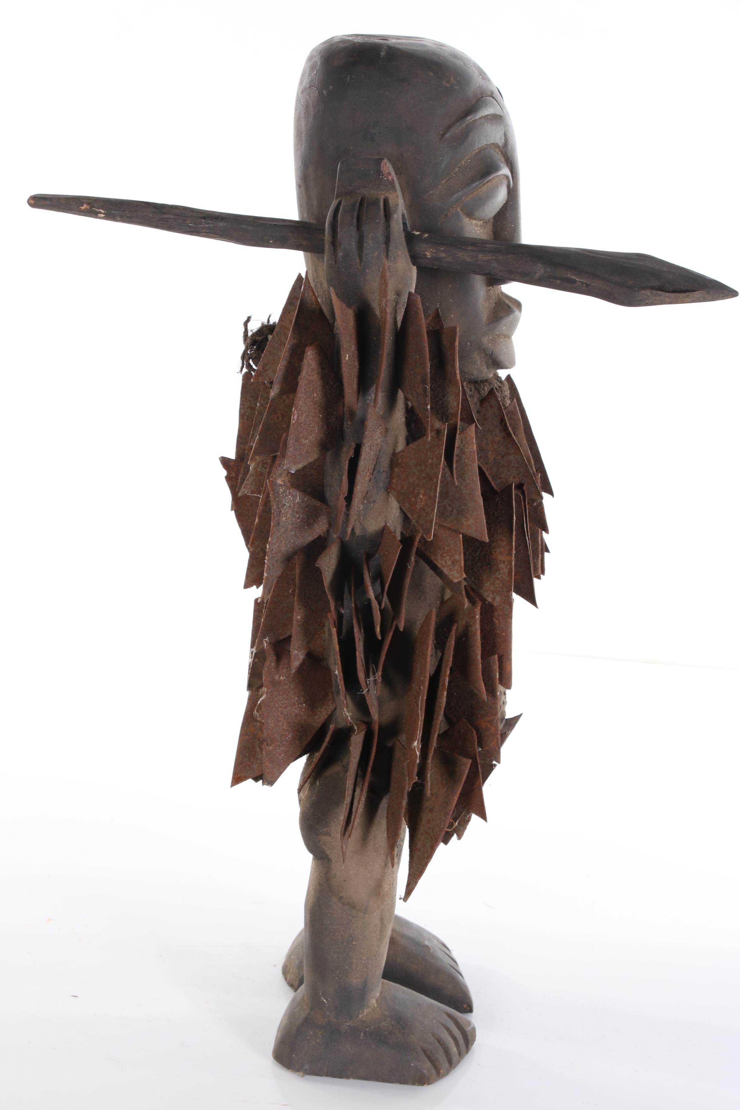 After Kongo Artist Nkisi N’kondi Power Figures, 20th Century