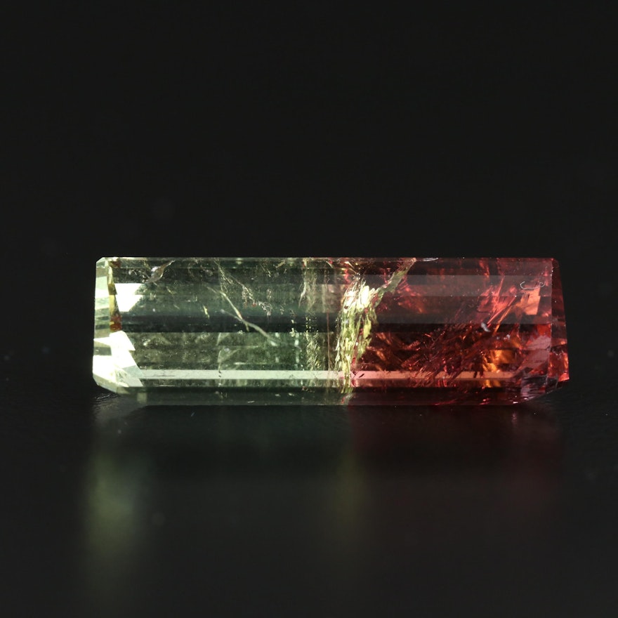 Loose 27.27 CT Rectangular Tourmaline