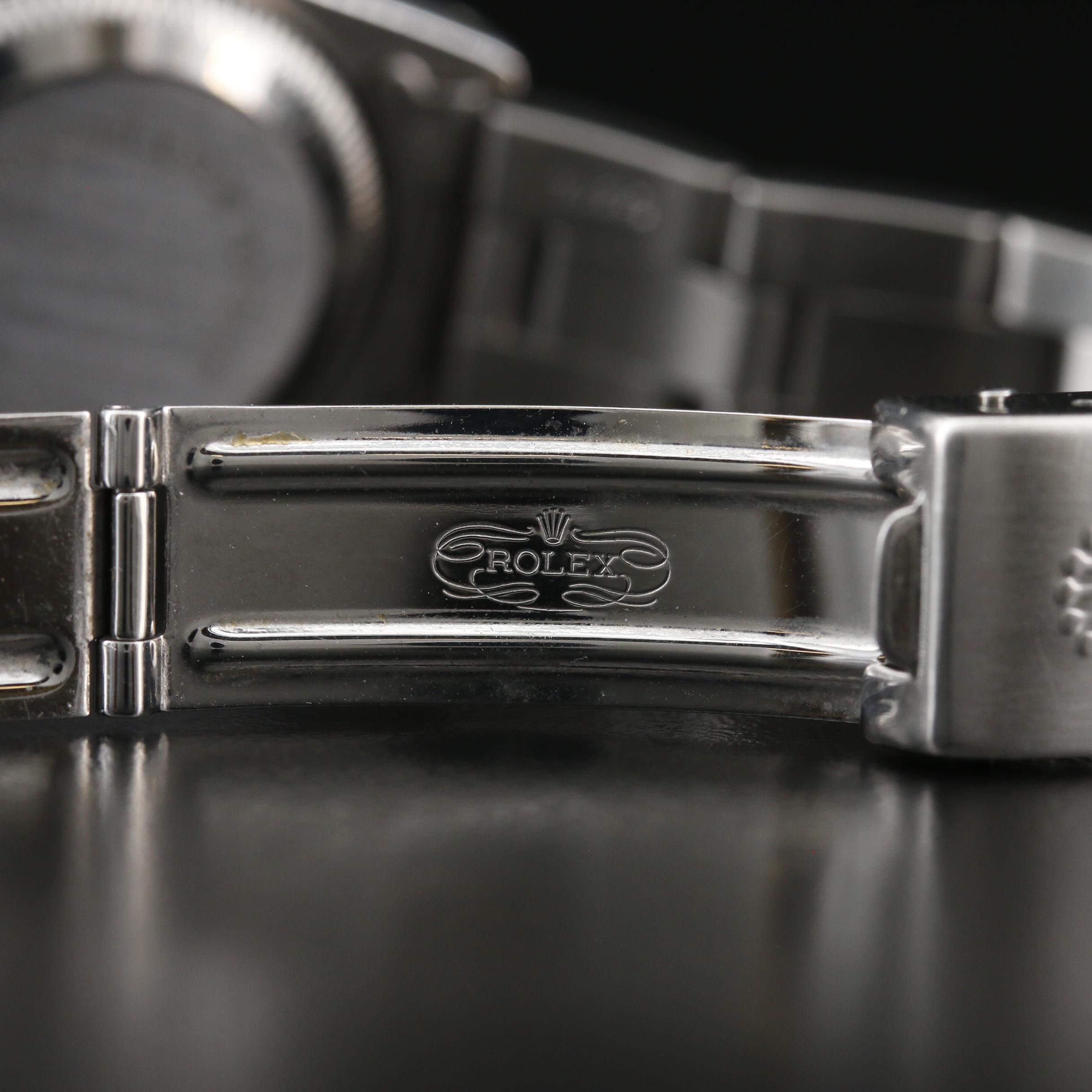 1987 Rolex Datejust 14K and Stainless Steel Automatic Watch with Diamonds