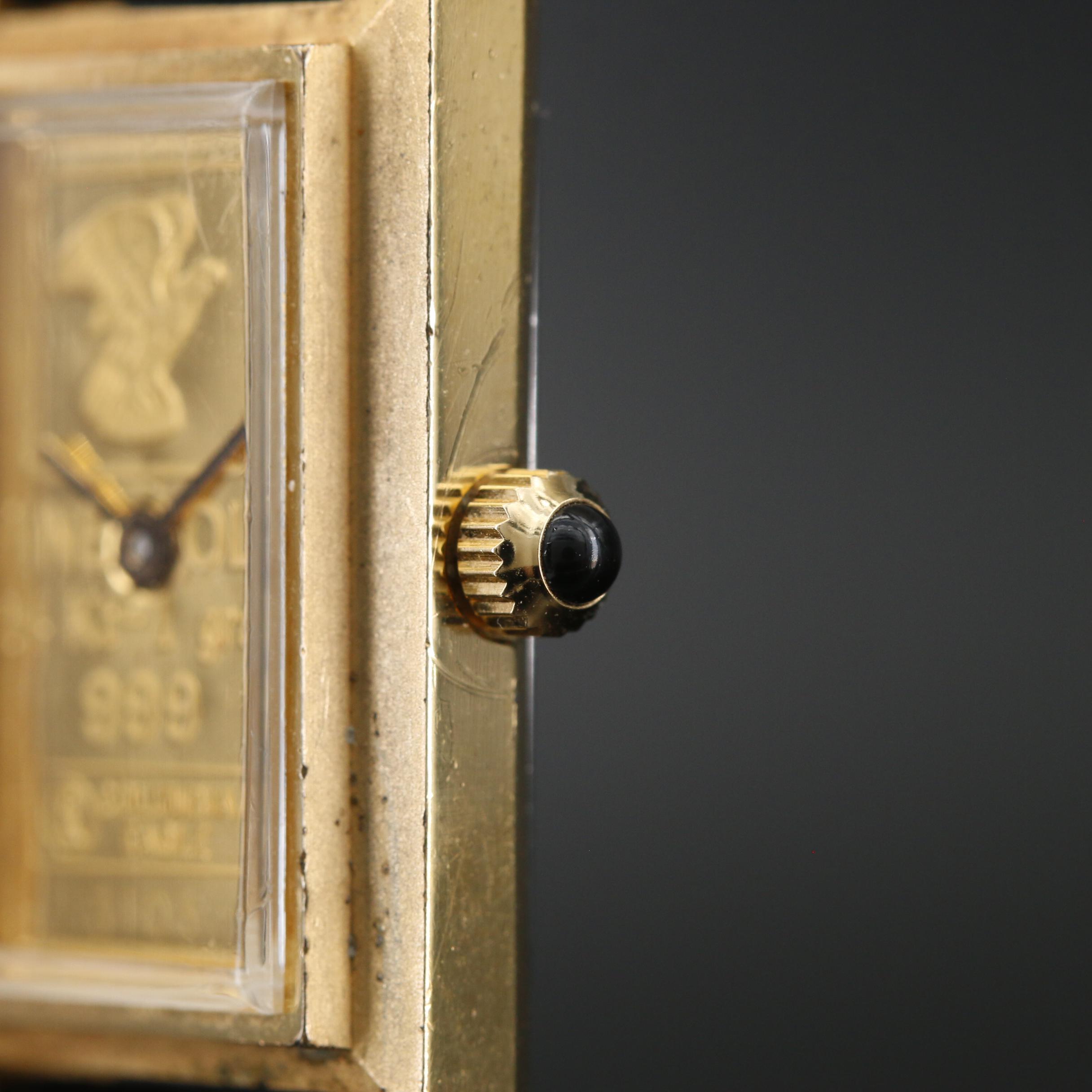 Parker Fine Gold 1Gram Ingot Dial Quartz Watch