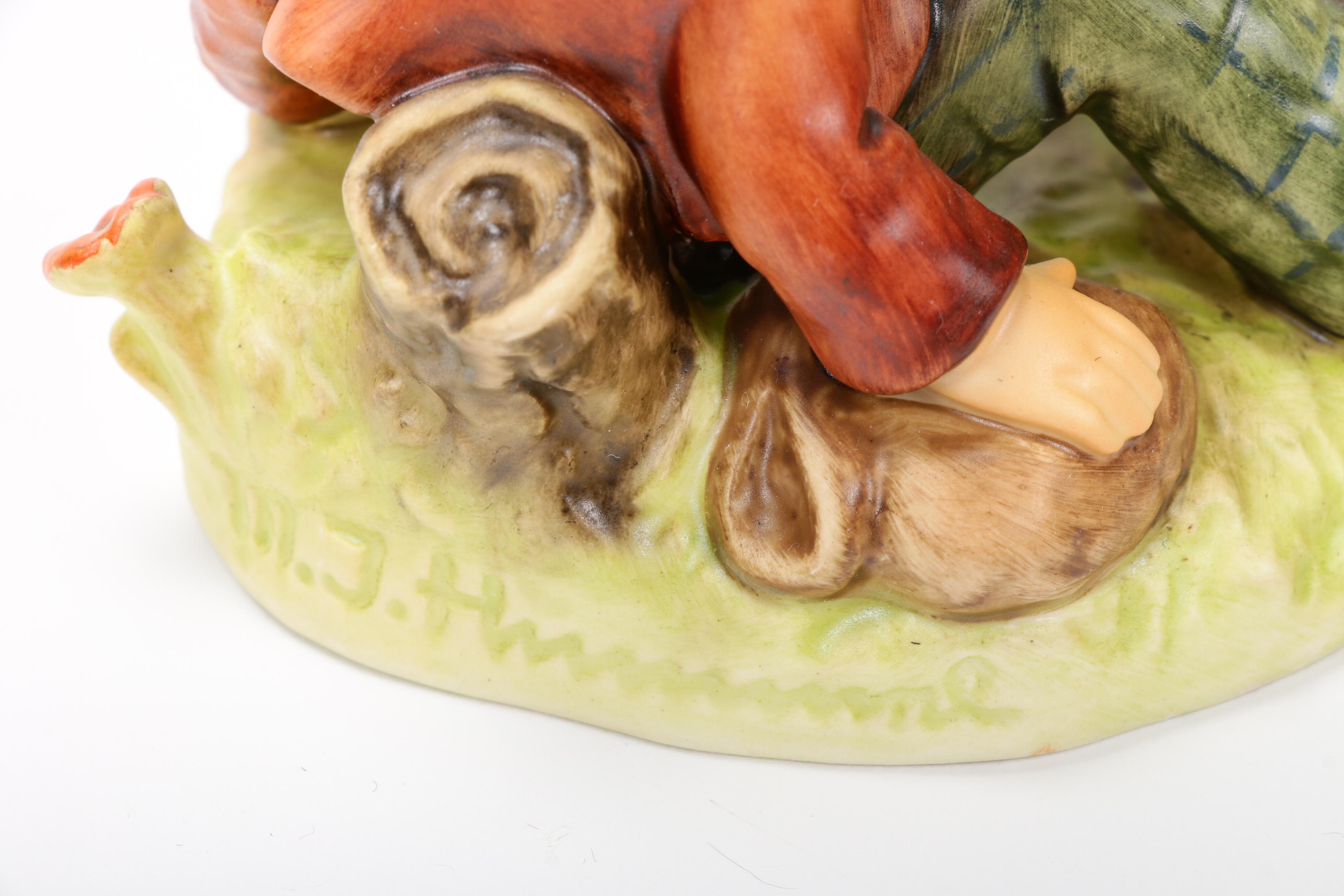 Goebel "Chick Girl", "Happy Pastime" and Other Porcelain Hummel Figurines