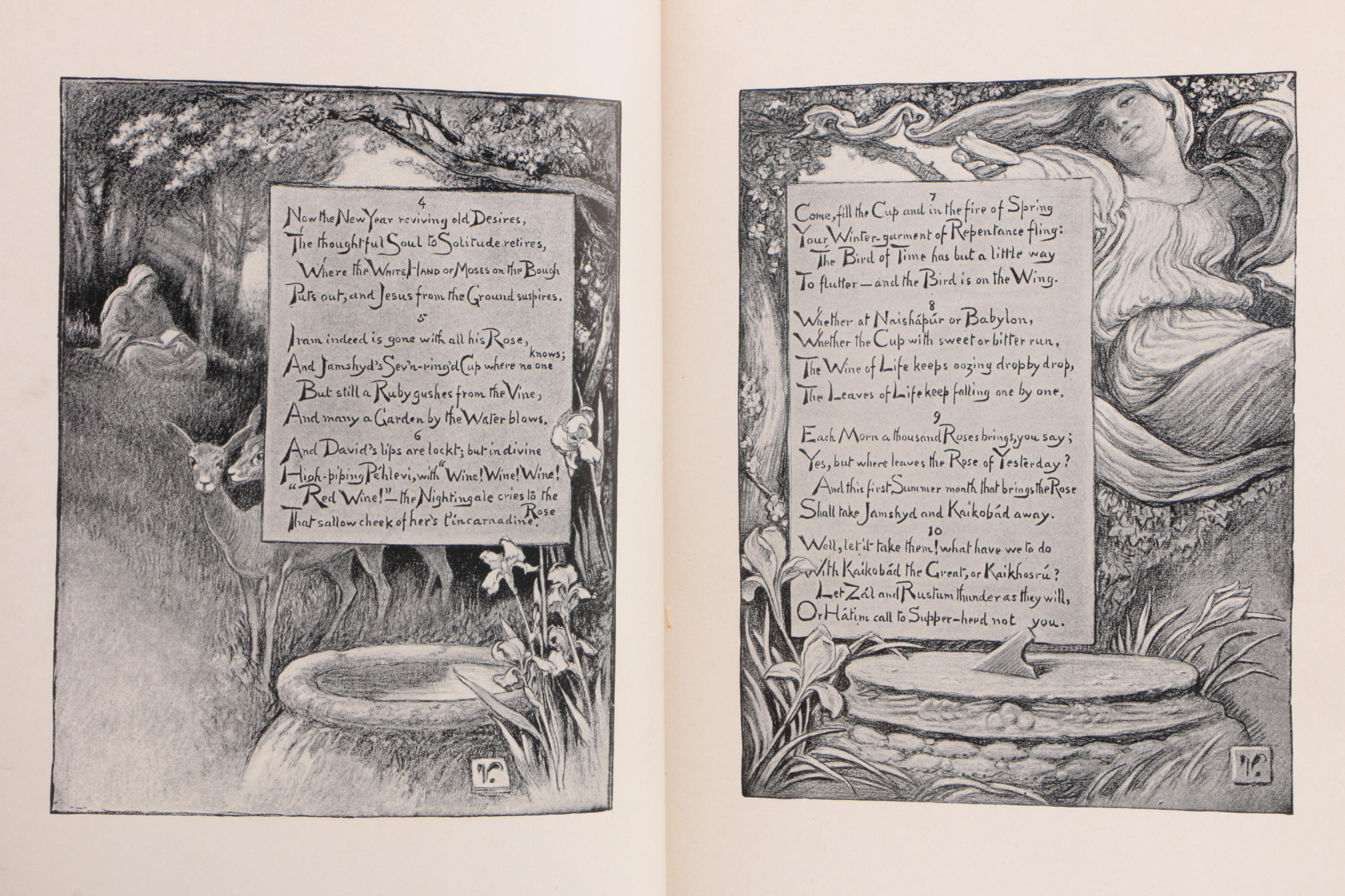 Elihu Vedder Illustrated "Rubáiyát of Omar Khayyám", 1894 Edition