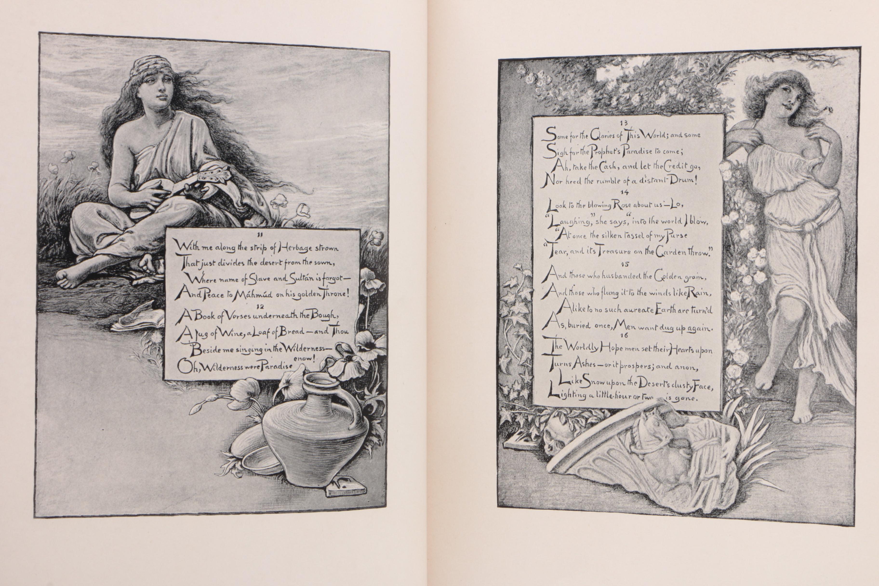 Elihu Vedder Illustrated "Rubáiyát of Omar Khayyám", 1894 Edition