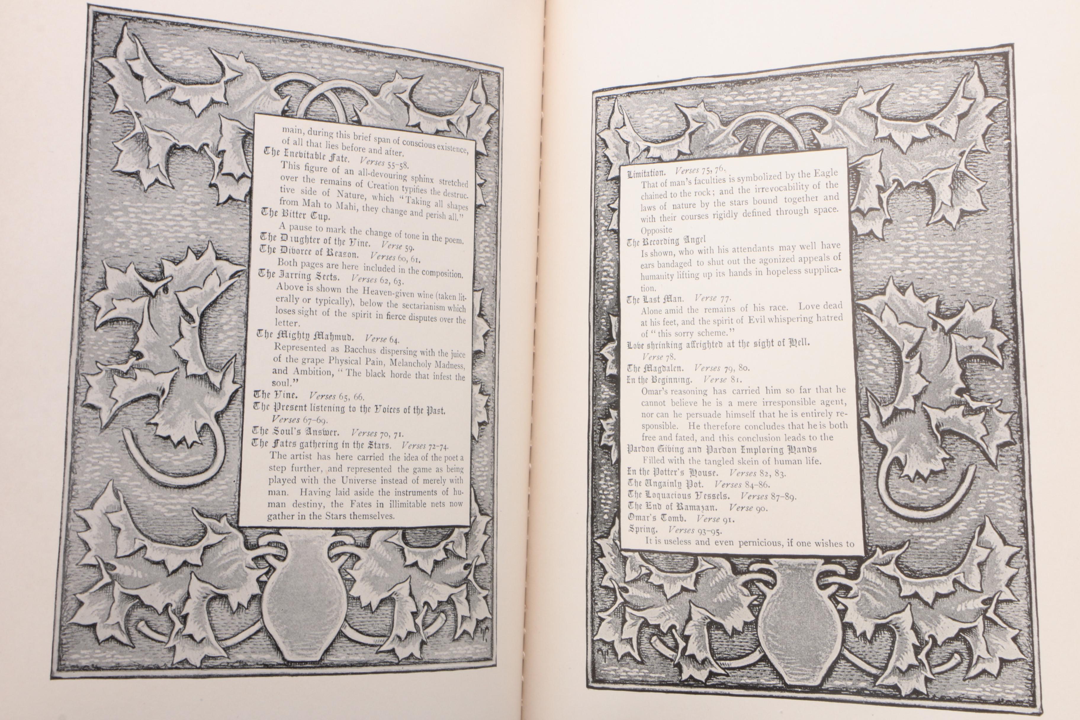 Elihu Vedder Illustrated "Rubáiyát of Omar Khayyám", 1894 Edition