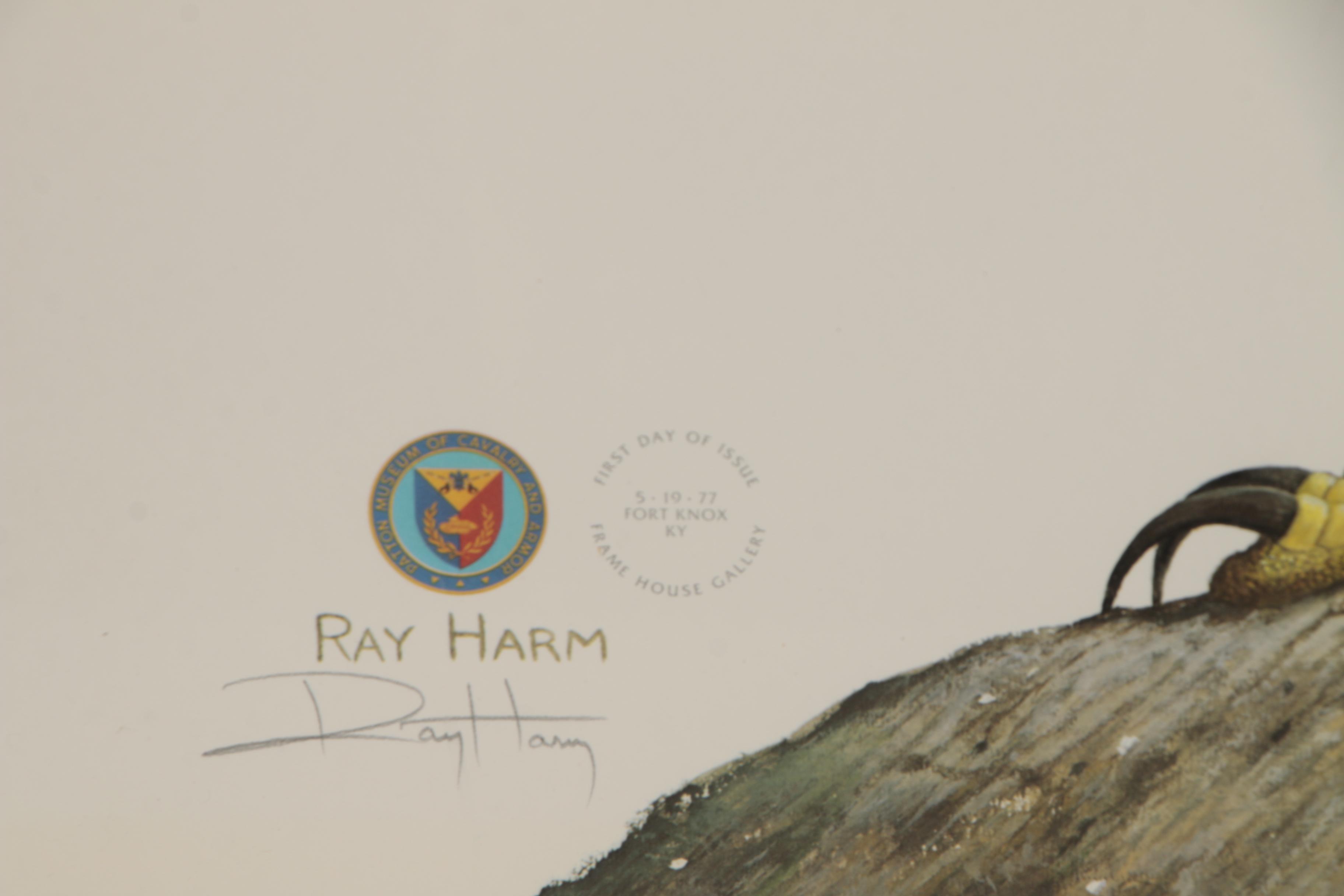 Ray Harm Print "The General Creighton W. Abrams Commemorative Golden Eagle"