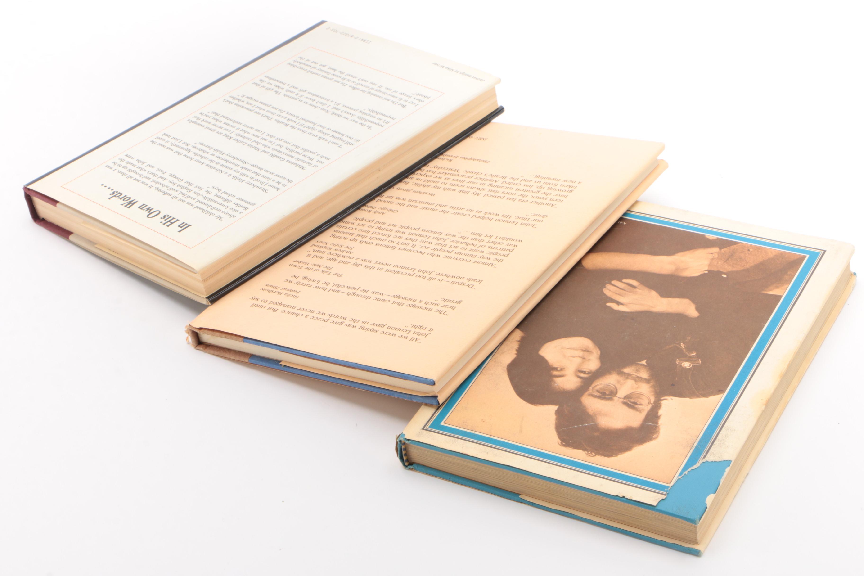 John Lennon Books Including First Edition "The Playboy Interviews" and Others