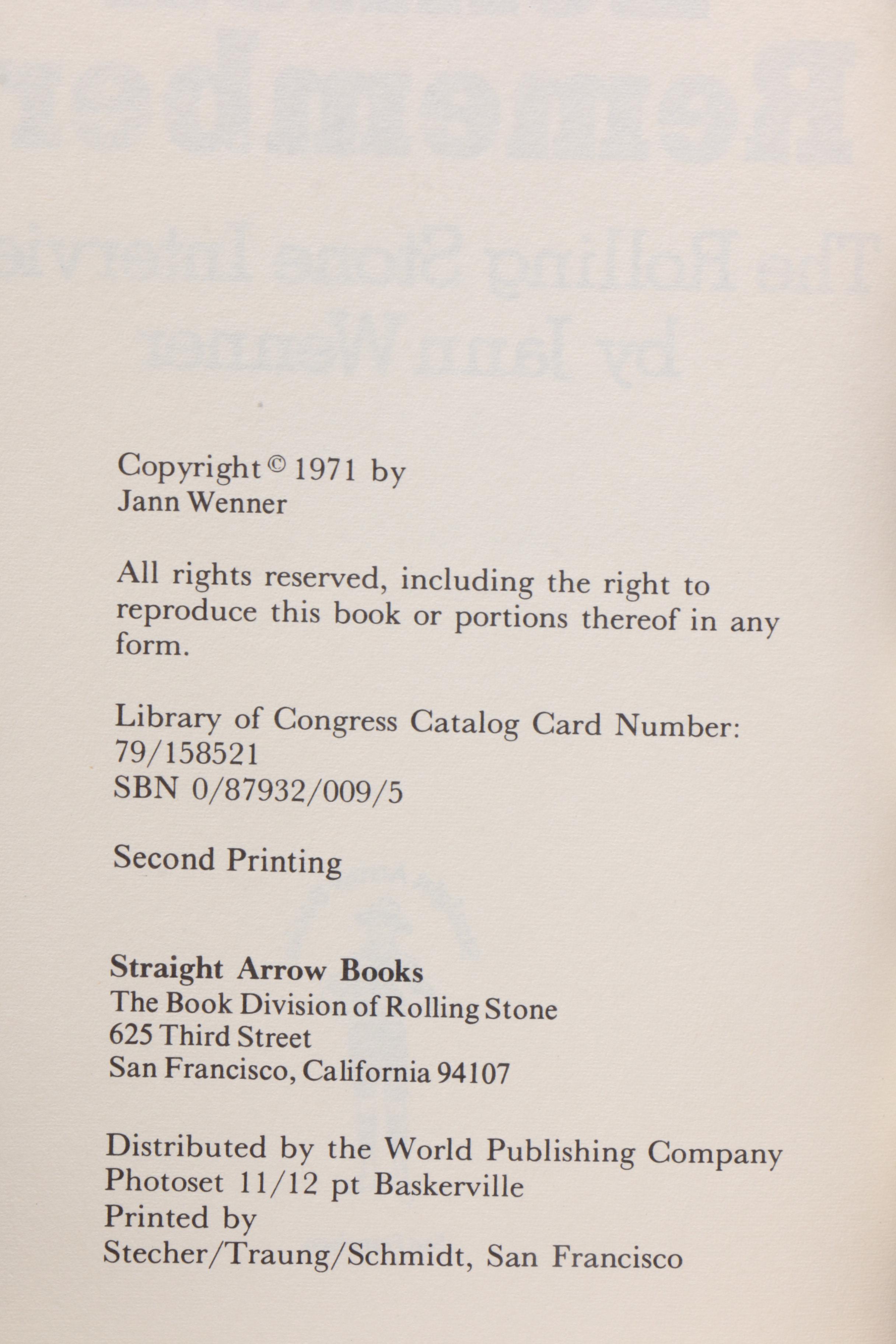 John Lennon Books Including First Edition "The Playboy Interviews" and Others