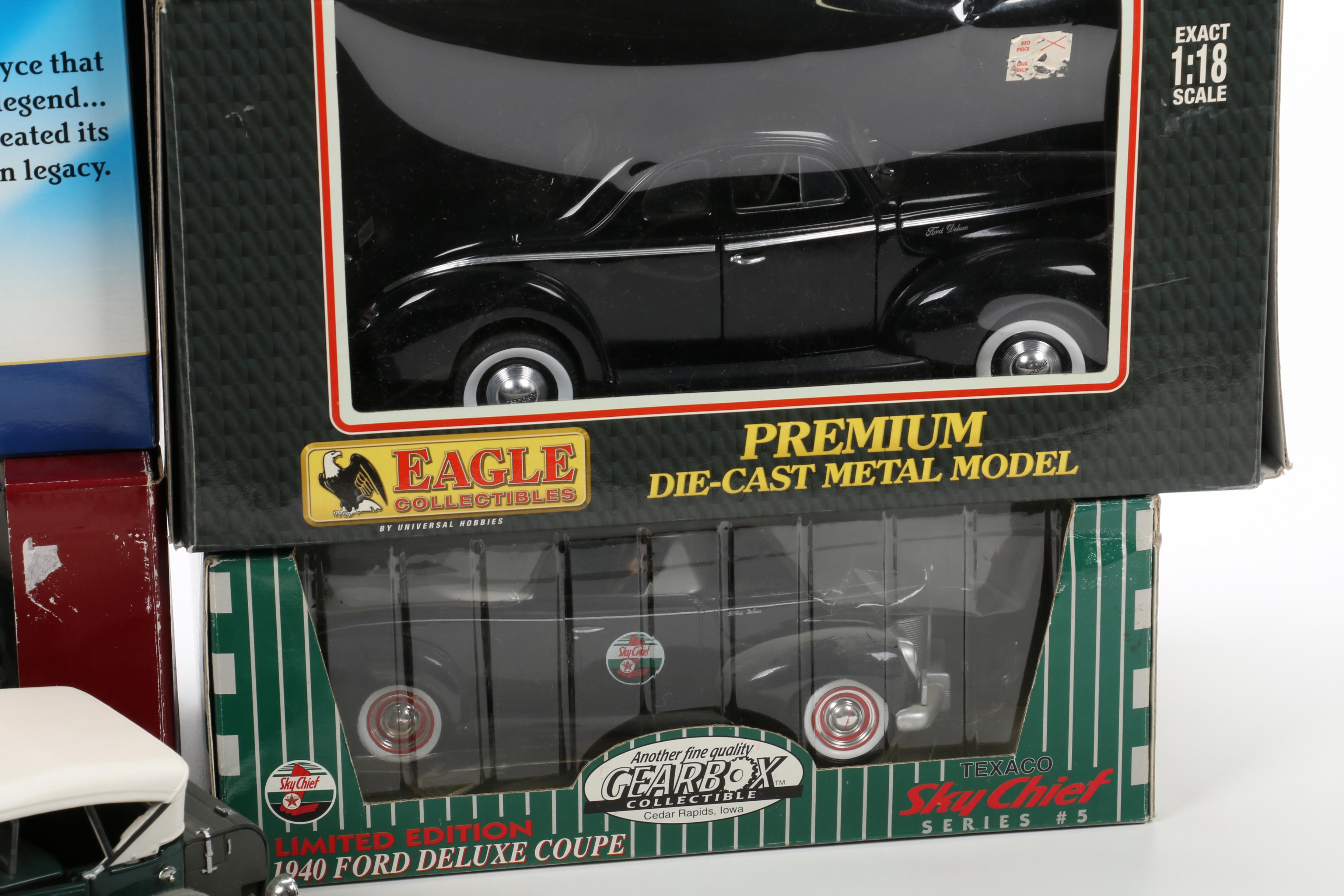 Antique and Classic Die-Cast and Plastic Model Cars, 1920s to 1940s