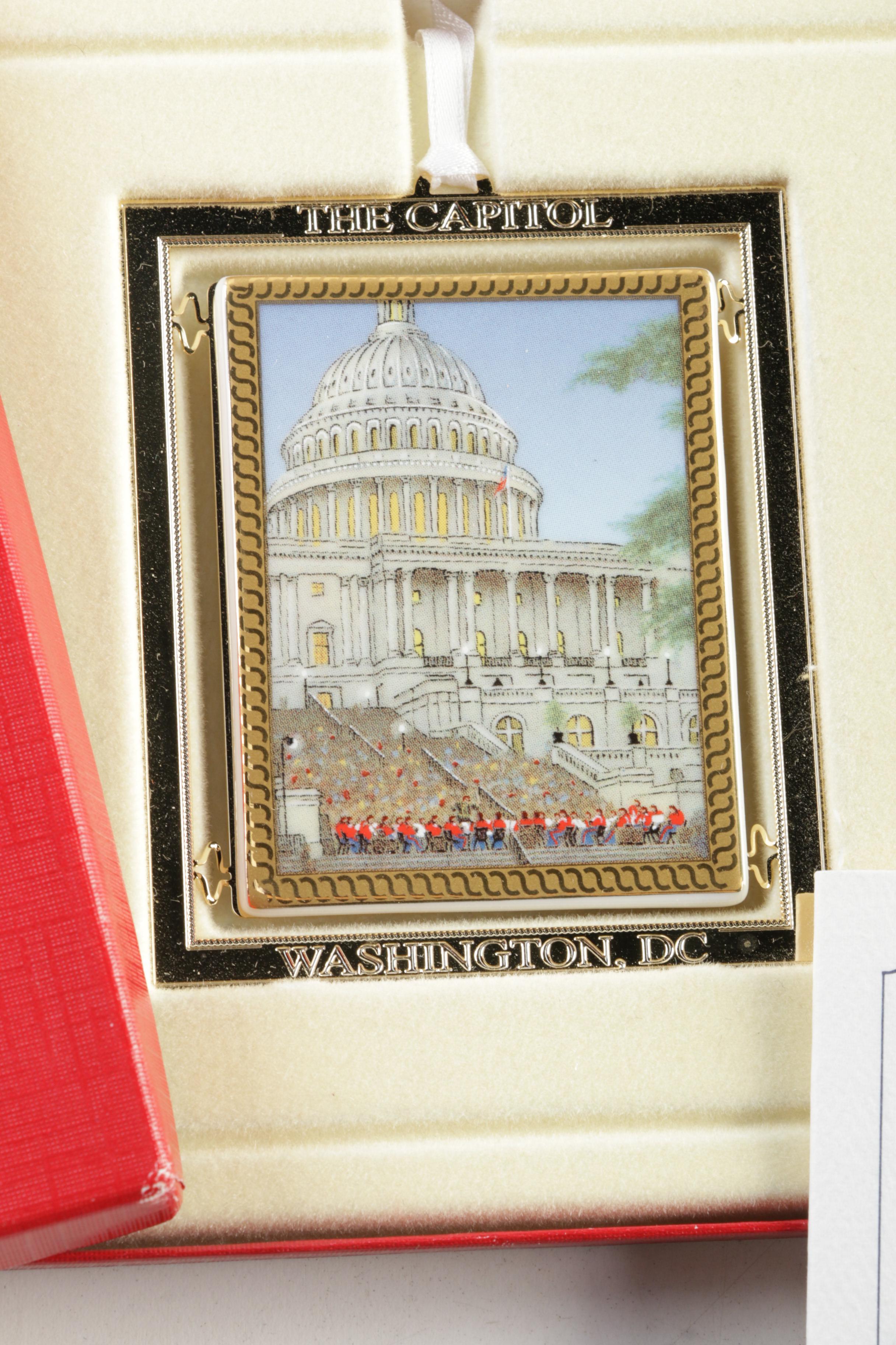 Official United States Congressional Holiday Ornaments