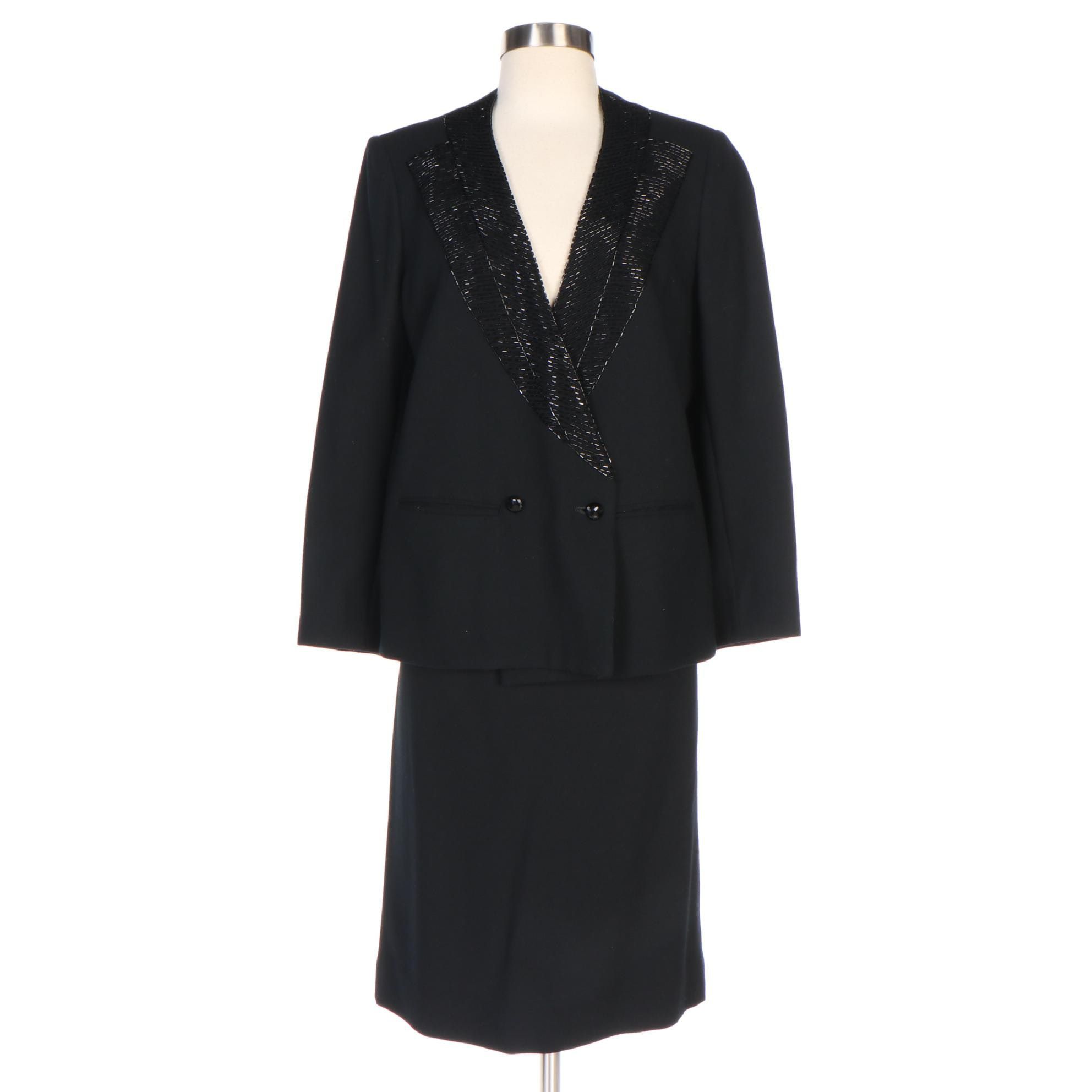 Harvé Benard Embellished Jacket and Rena Rowan for Seville Skirt