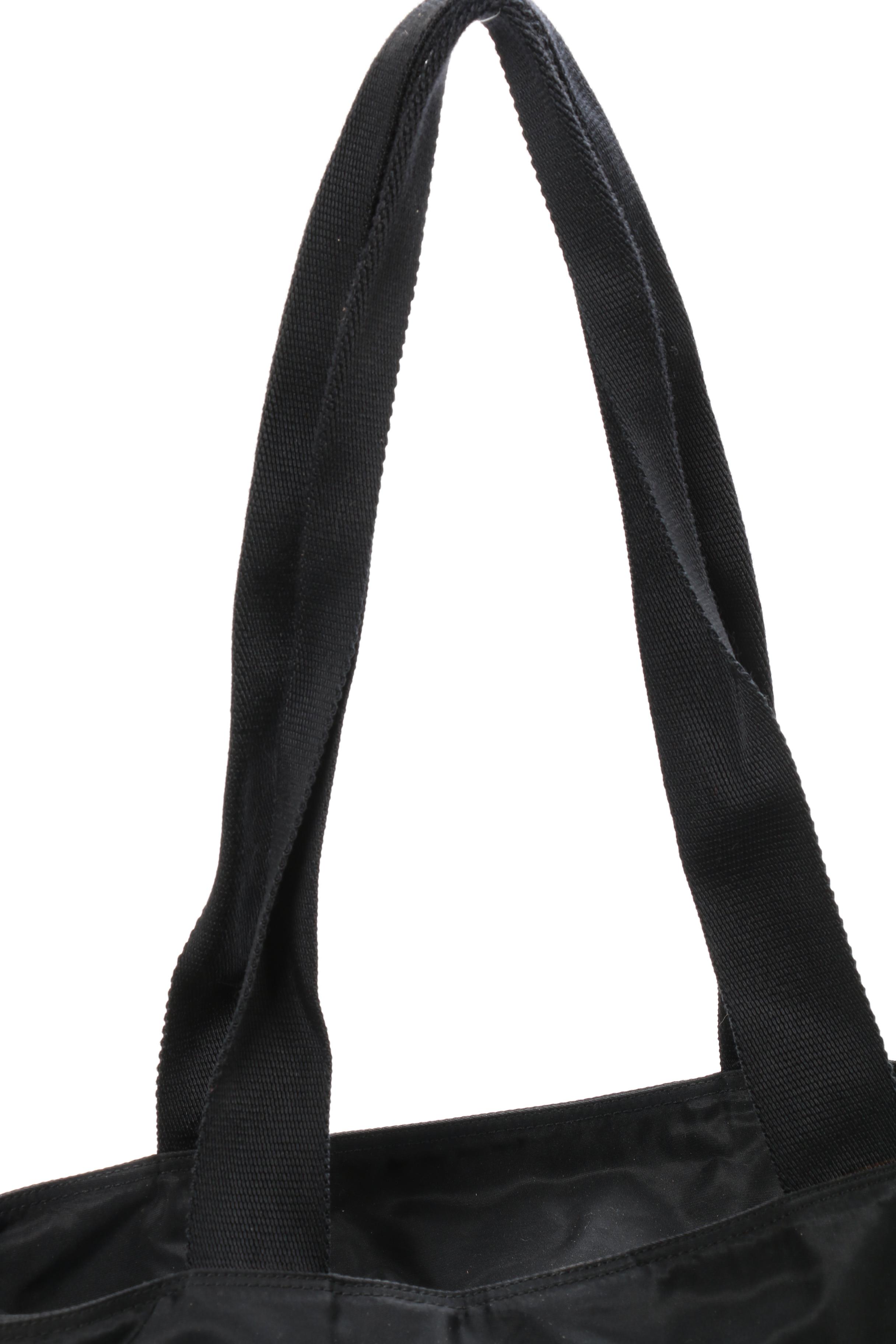 Prada Tote Bag in Black Tessuto Nylon