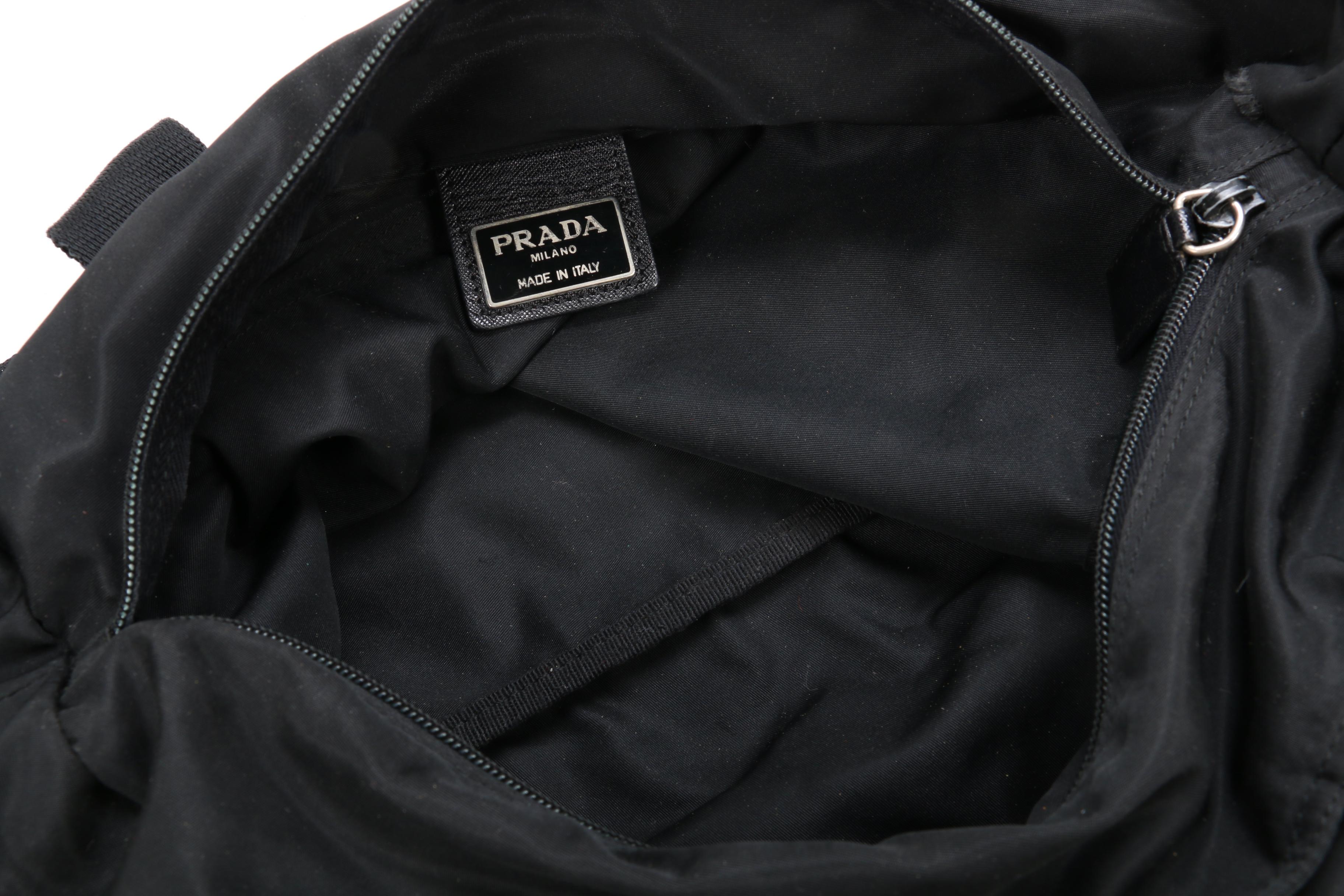 Prada Tote Bag in Black Tessuto Nylon