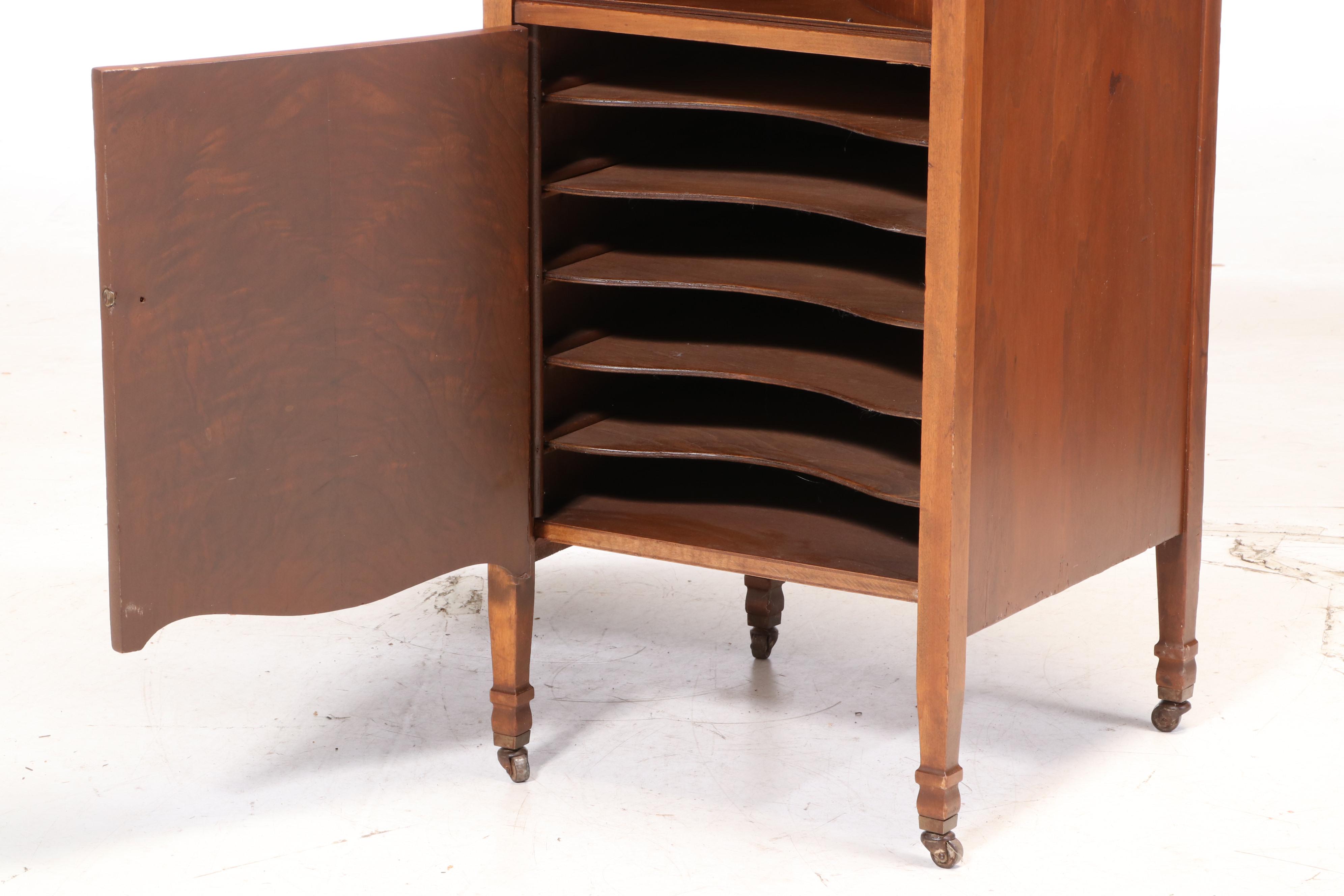 Pathé Frères "Model X" Phonograph Cabinet, Early 20th Century