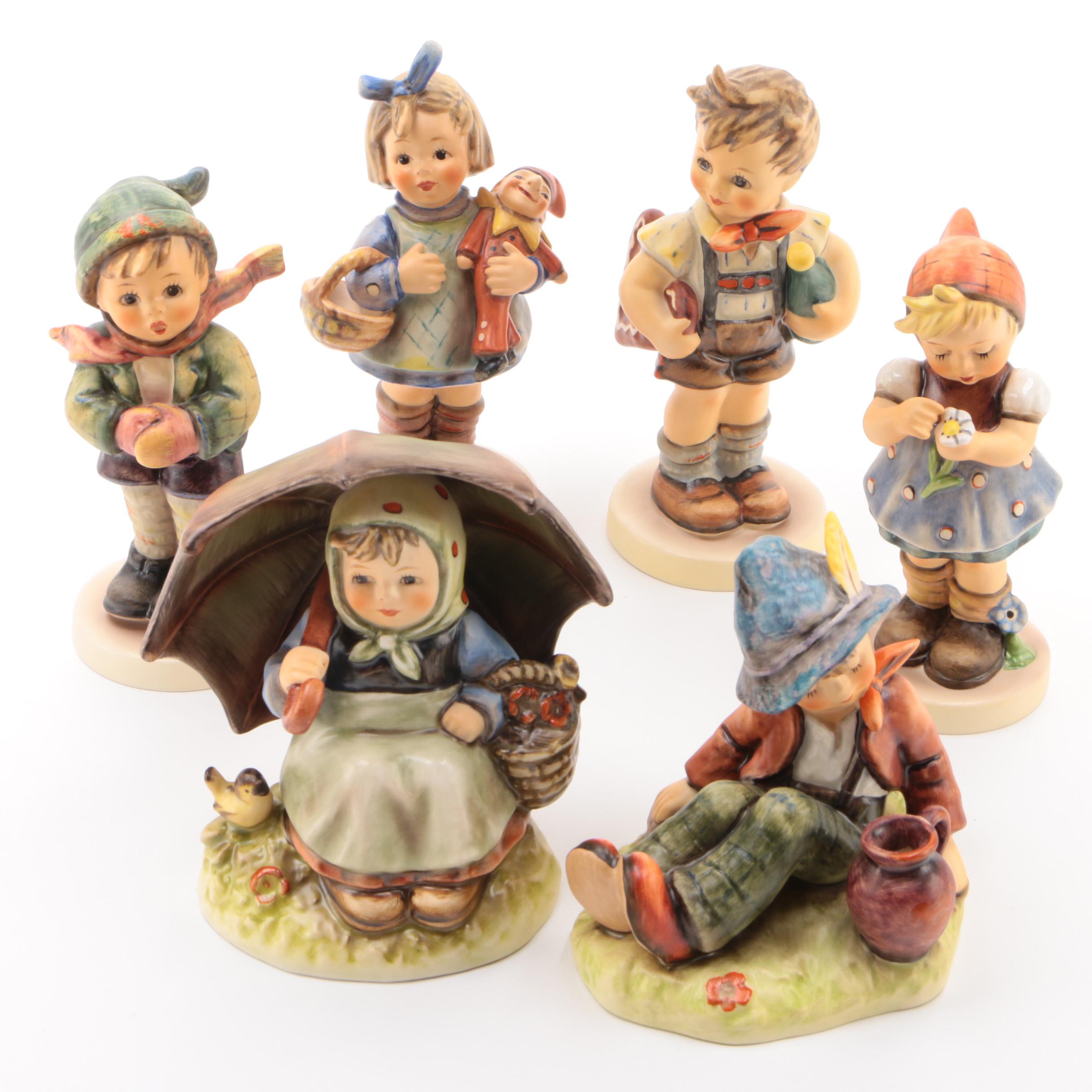 Goebel Collectors Club Edition Porcelain Figurines, 1970-1980s