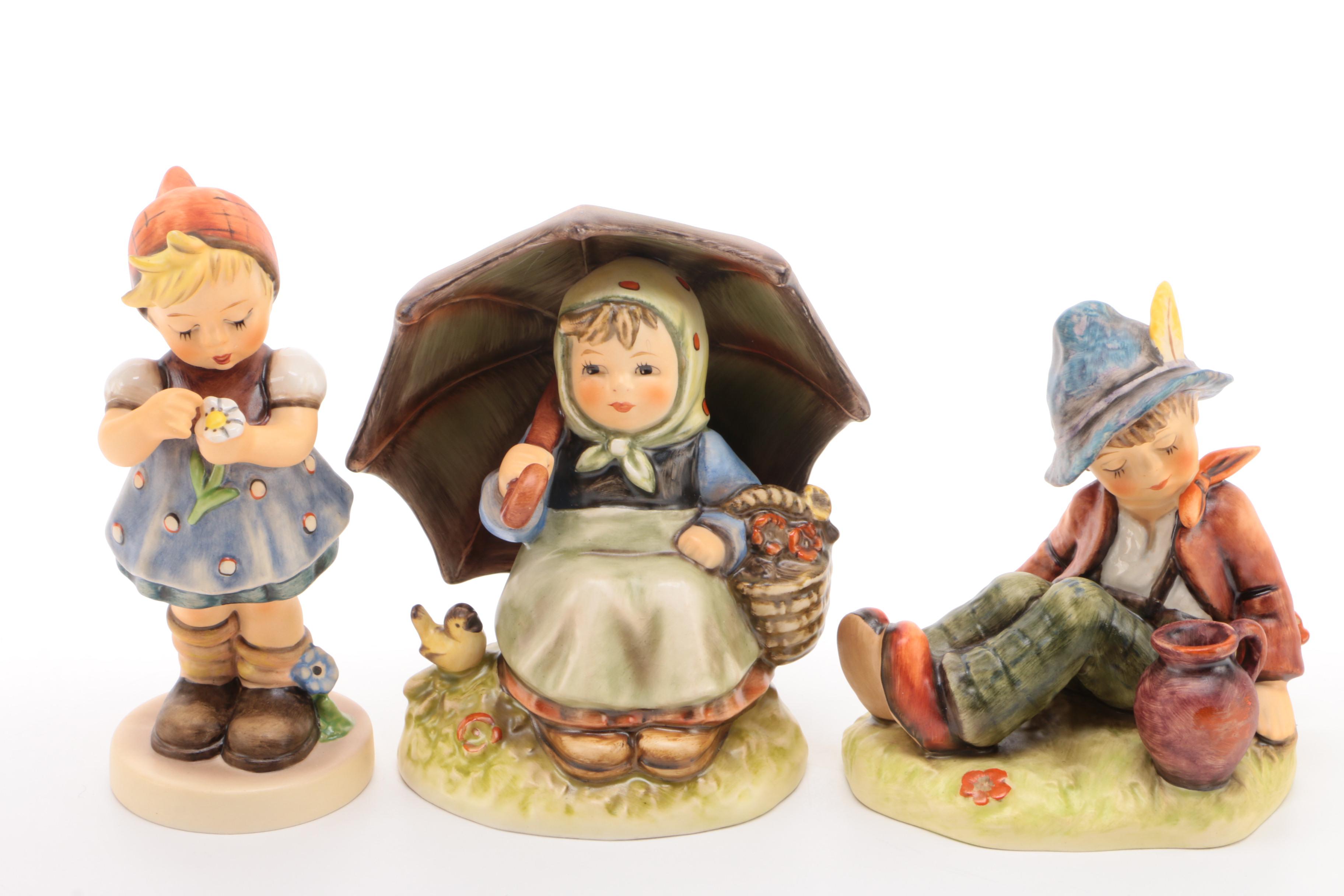 Goebel Collectors Club Edition Porcelain Figurines, 1970-1980s