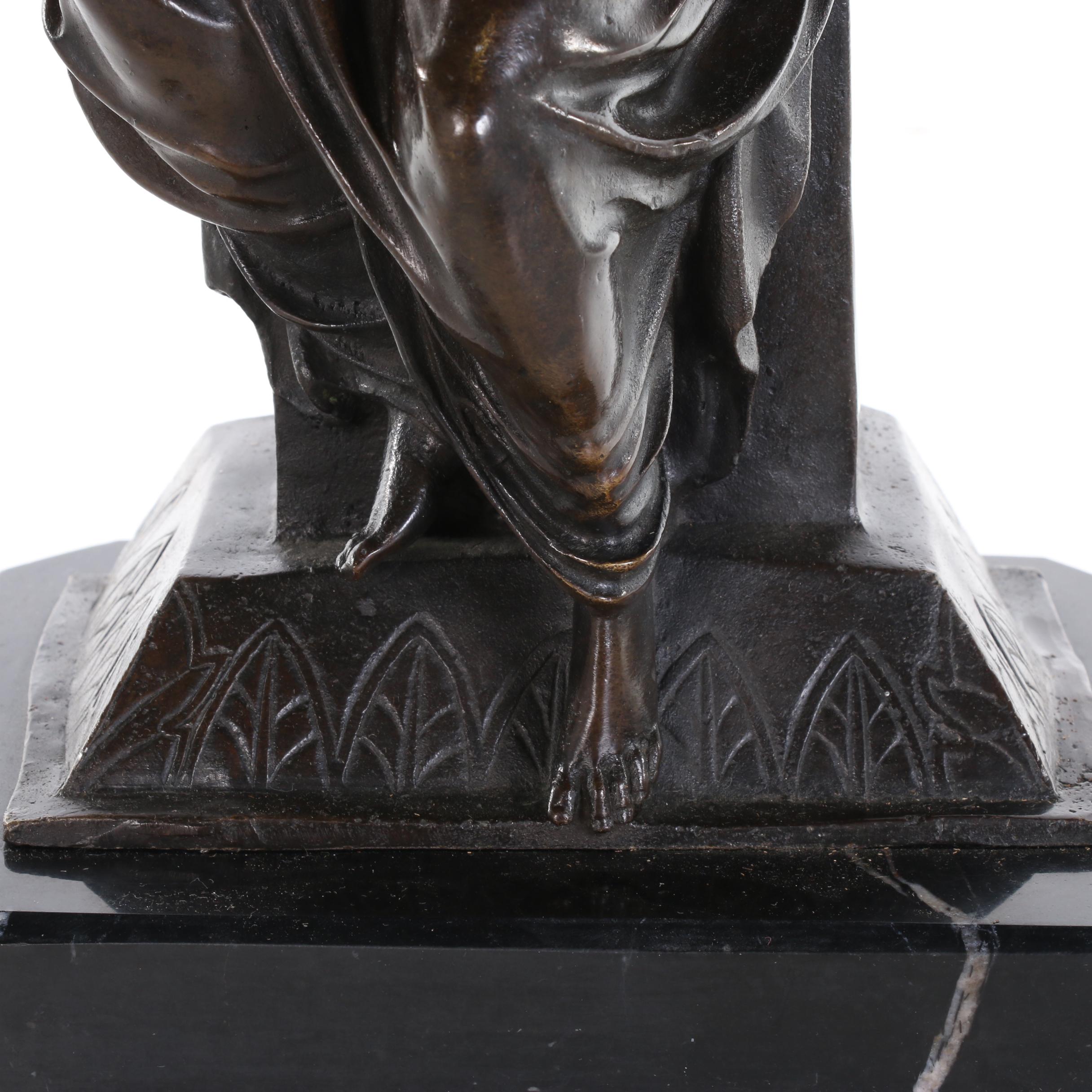 Classical Bronze Sculpture of Female Figure, Mid-Late 20th Century