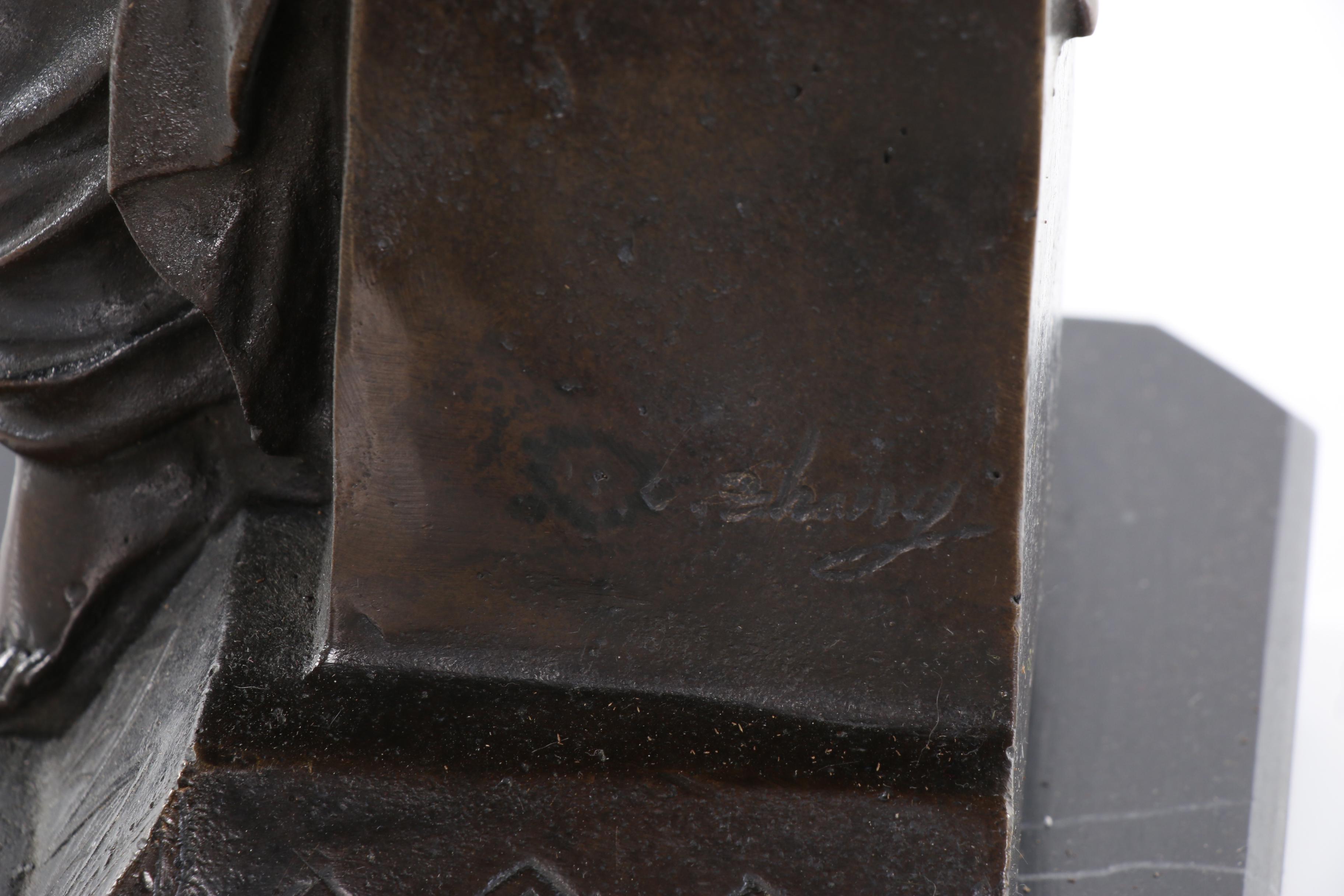 Classical Bronze Sculpture of Female Figure, Mid-Late 20th Century