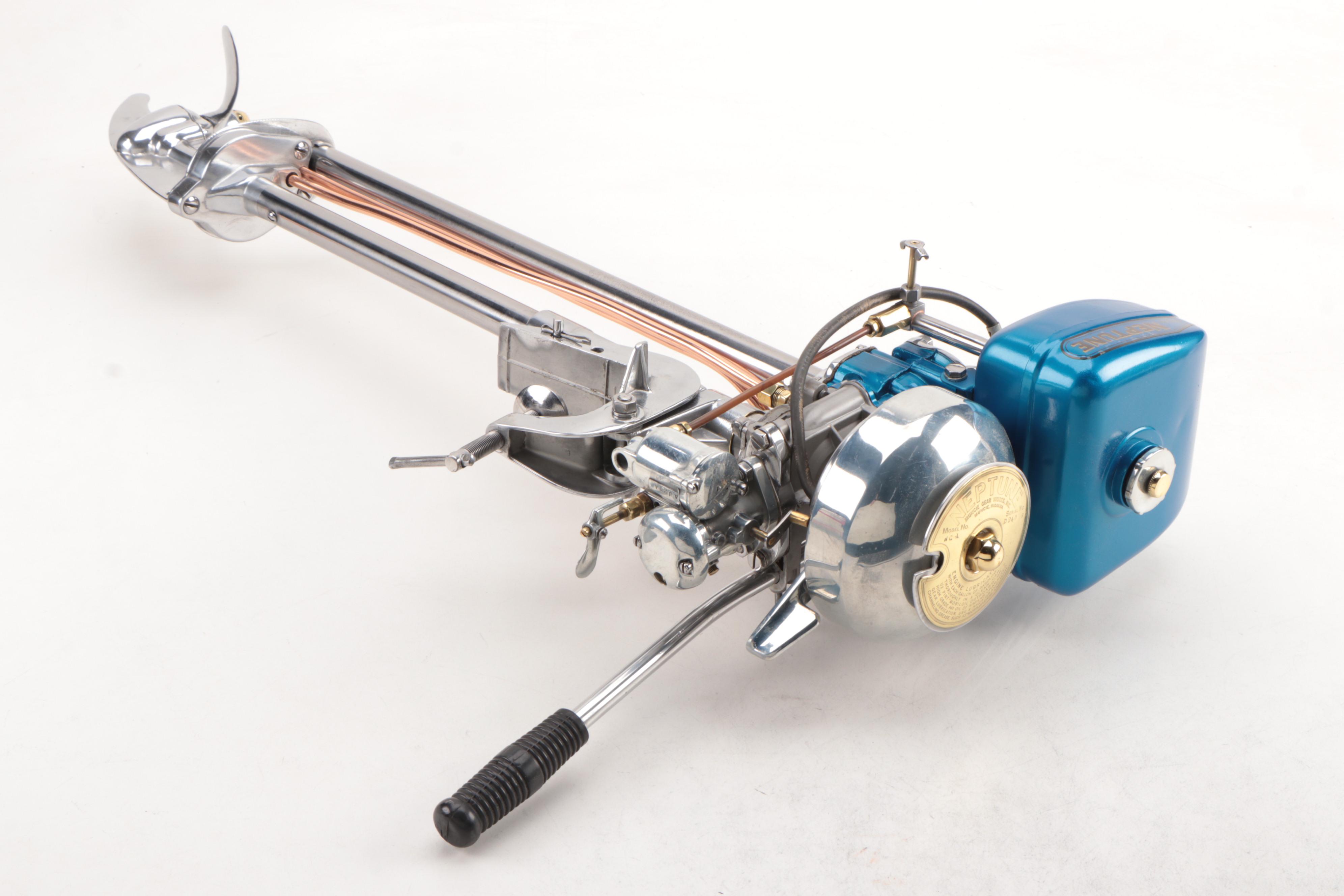 Neptune Mighty Mite Outboard Motor, Mid to Late 20th Century