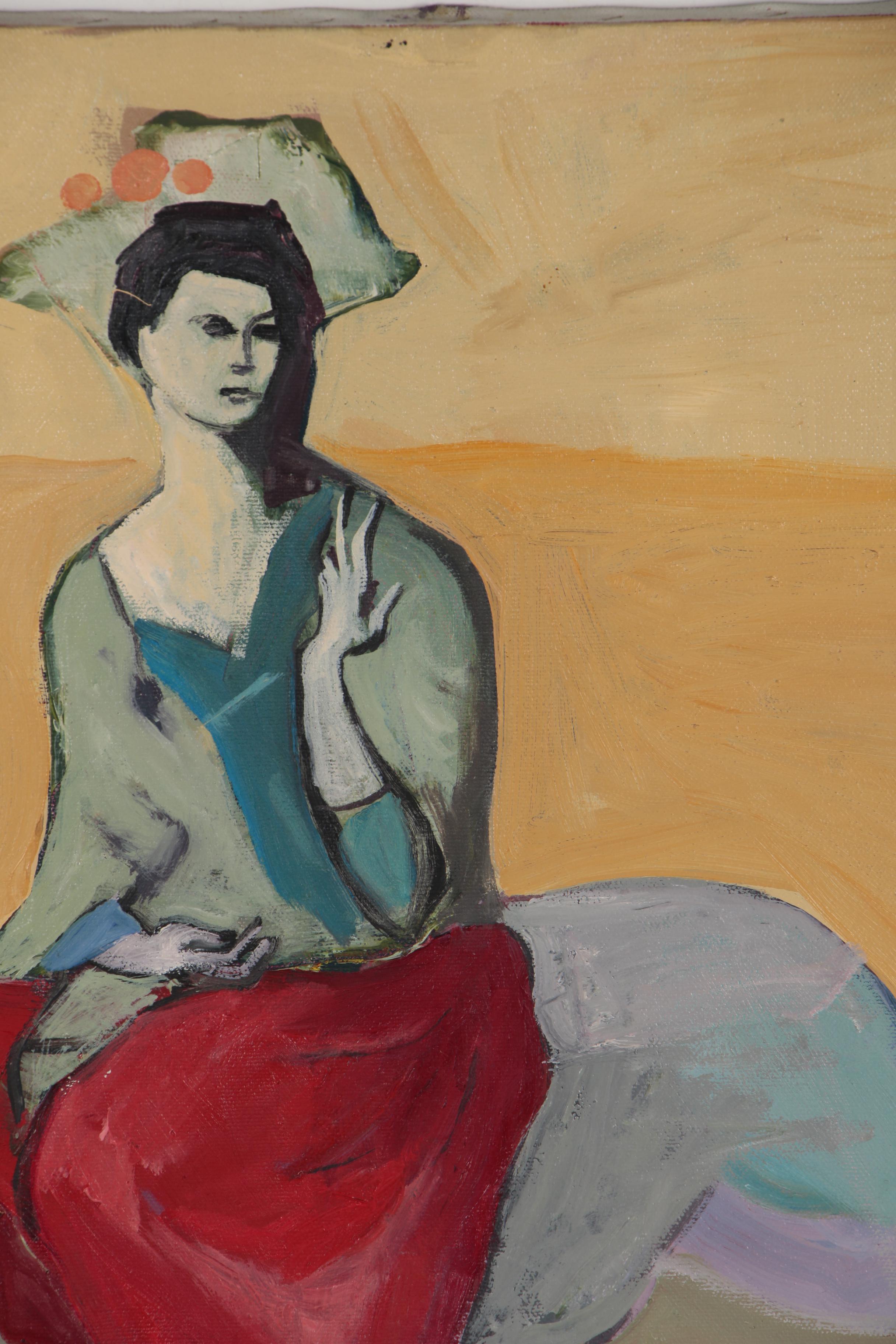 David Armacost Figural Oil Painting, 2002