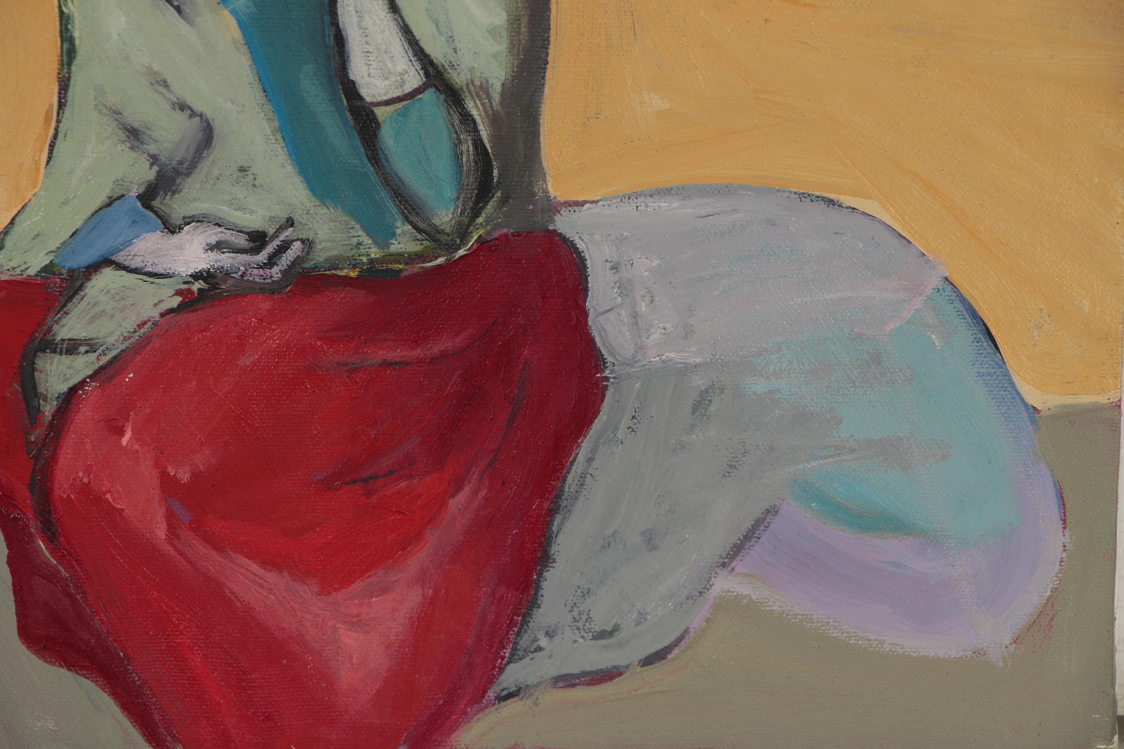 David Armacost Figural Oil Painting, 2002