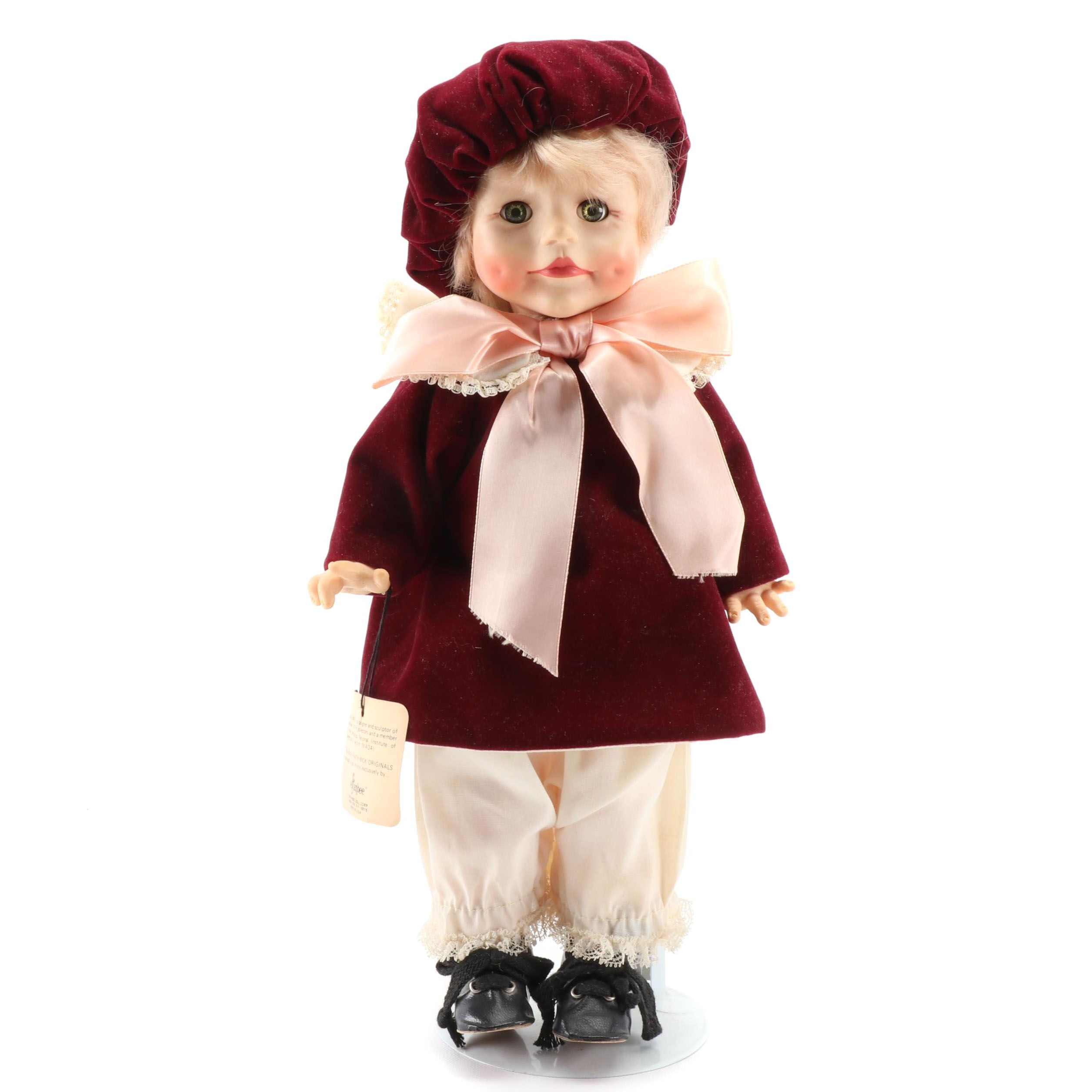 Efanbee "Party Time" Vinyl Doll Designed by Faith Wick