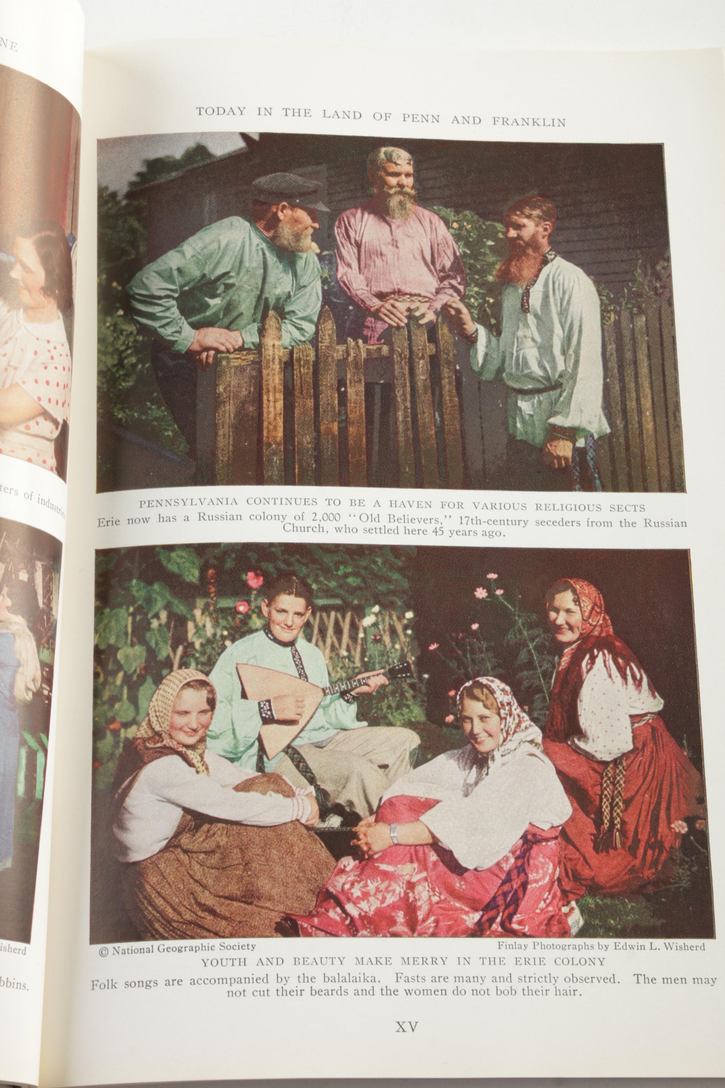 Fourteen Vintage National Geographic Magazines From the 1930s and 1940s