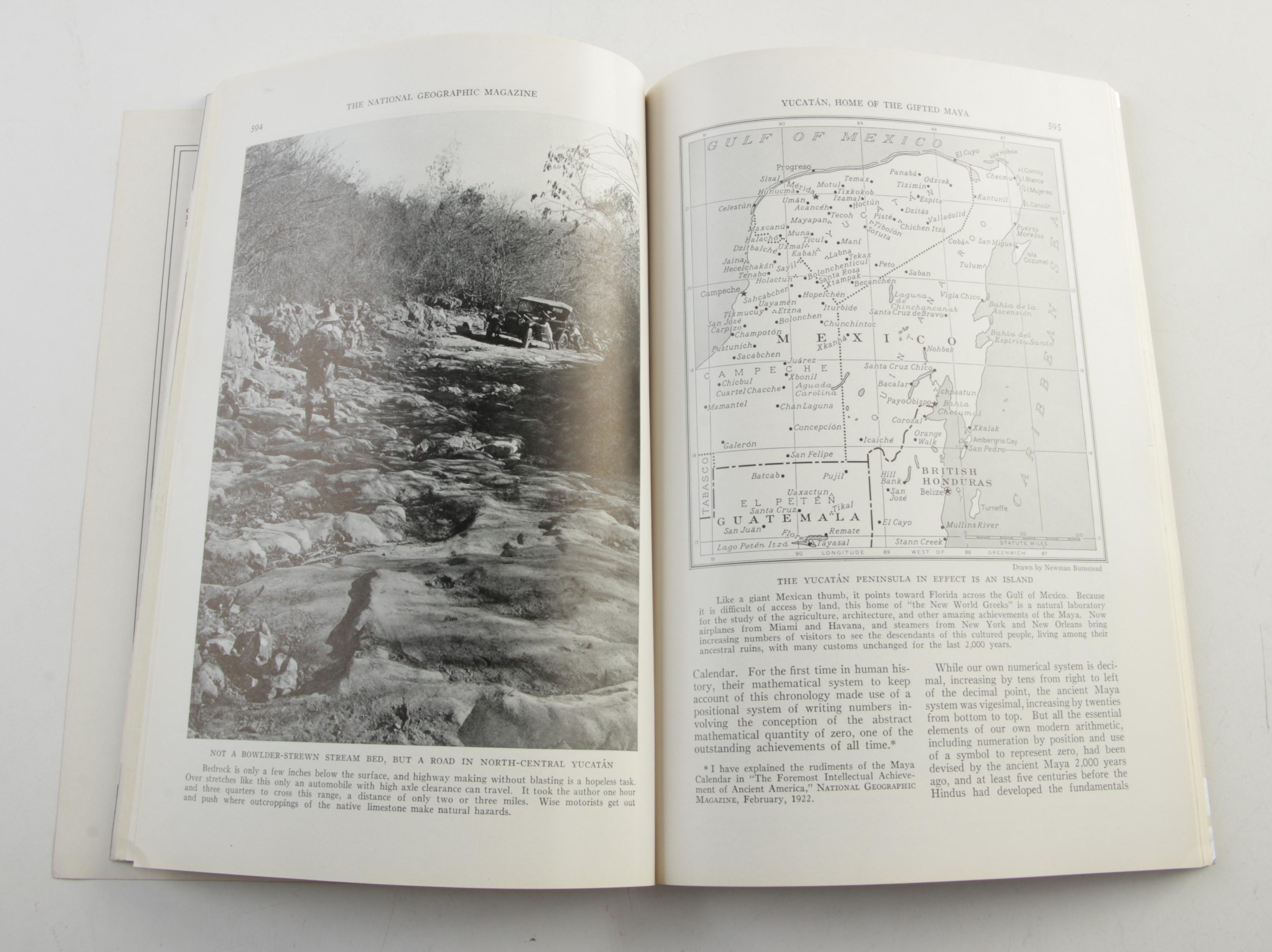 Fourteen Vintage National Geographic Magazines From the 1930s and 1940s