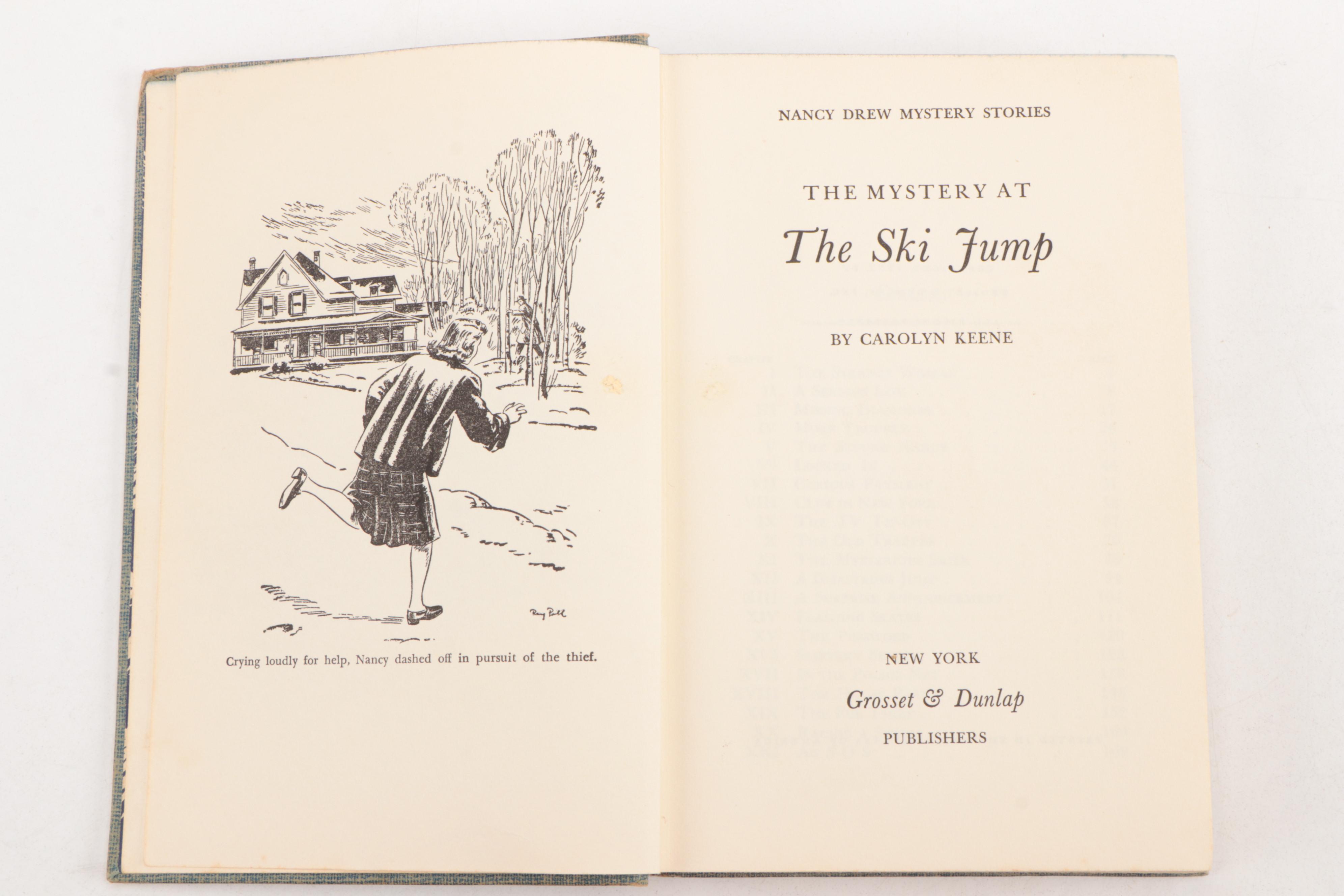 "Nancy Drew" Mystery Book Series by Carolyn Keene, Mid-20th Century