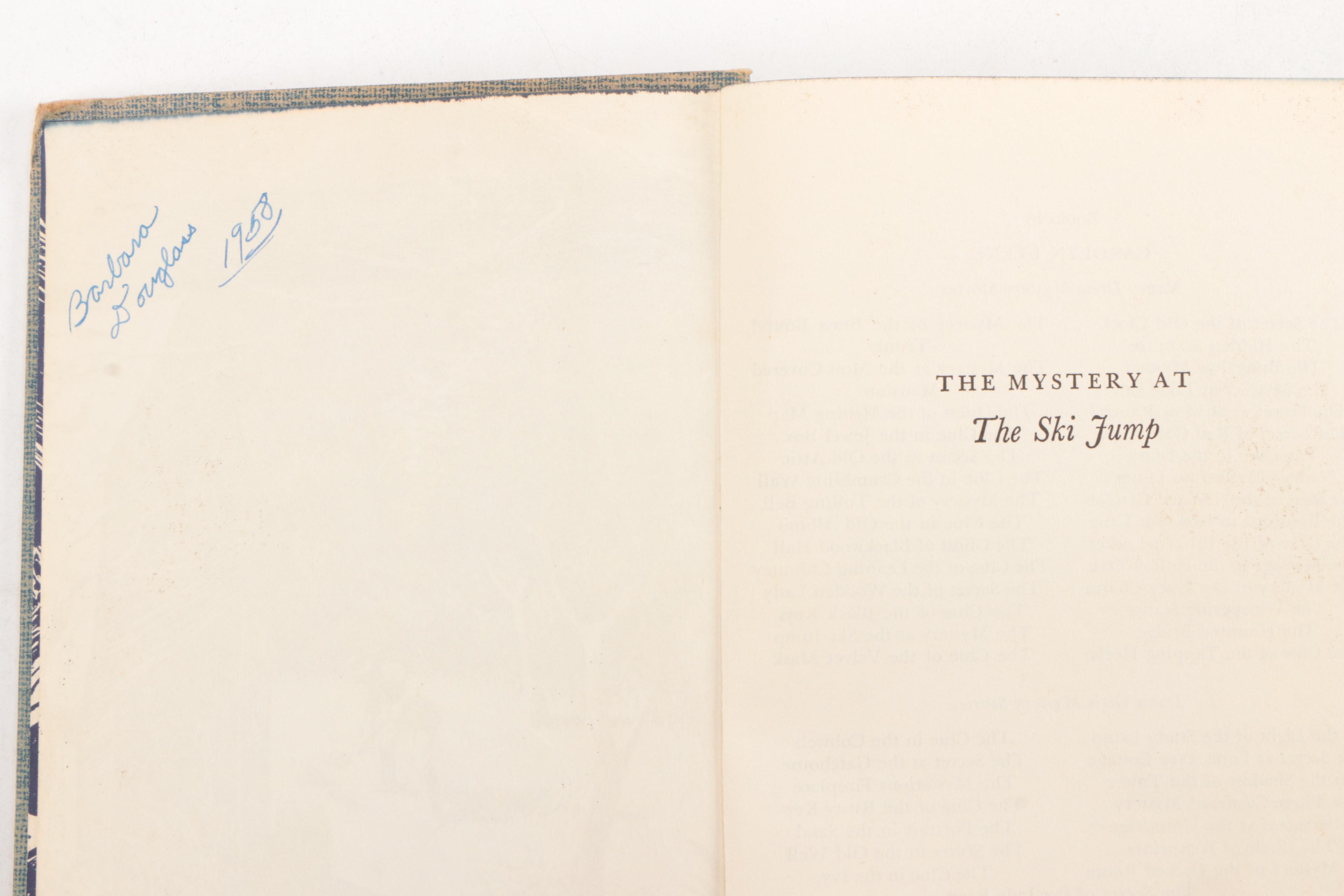 "Nancy Drew" Mystery Book Series by Carolyn Keene, Mid-20th Century