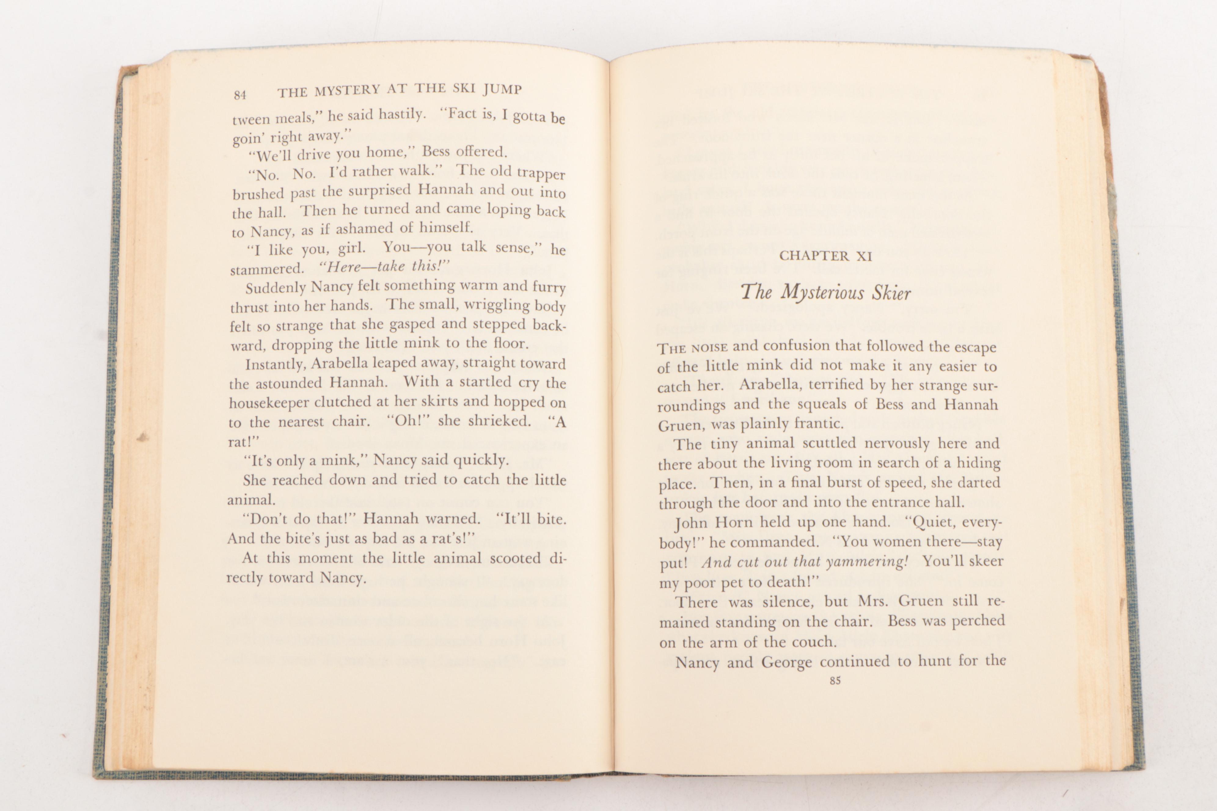 "Nancy Drew" Mystery Book Series by Carolyn Keene, Mid-20th Century