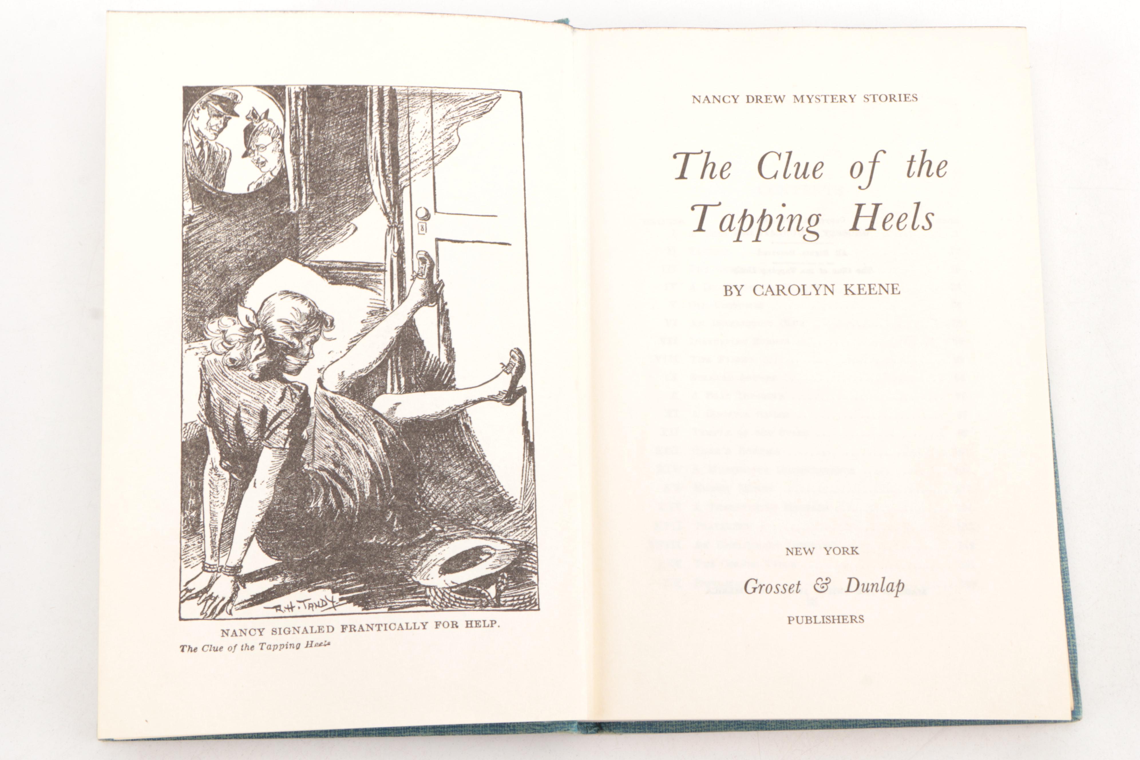 "Nancy Drew" Mystery Book Series by Carolyn Keene, Mid-20th Century