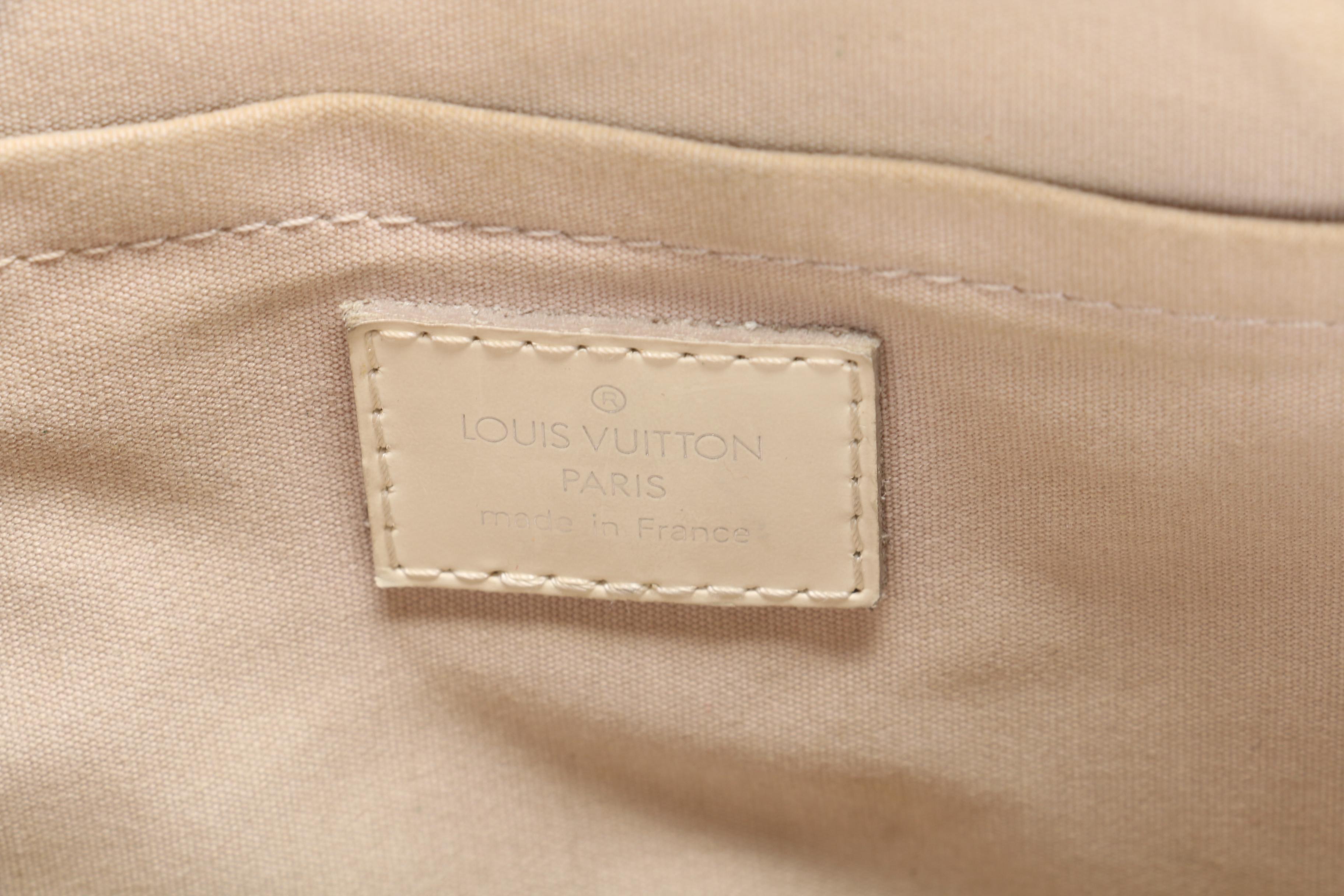 Louis Vuitton Epi Leather Bowling Montaigne PM Ivoire Bag