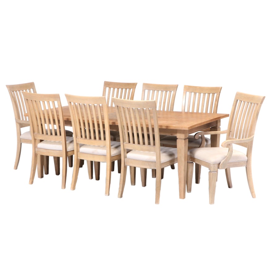 Lacquered Craft Furniture Contemporary Dining Set