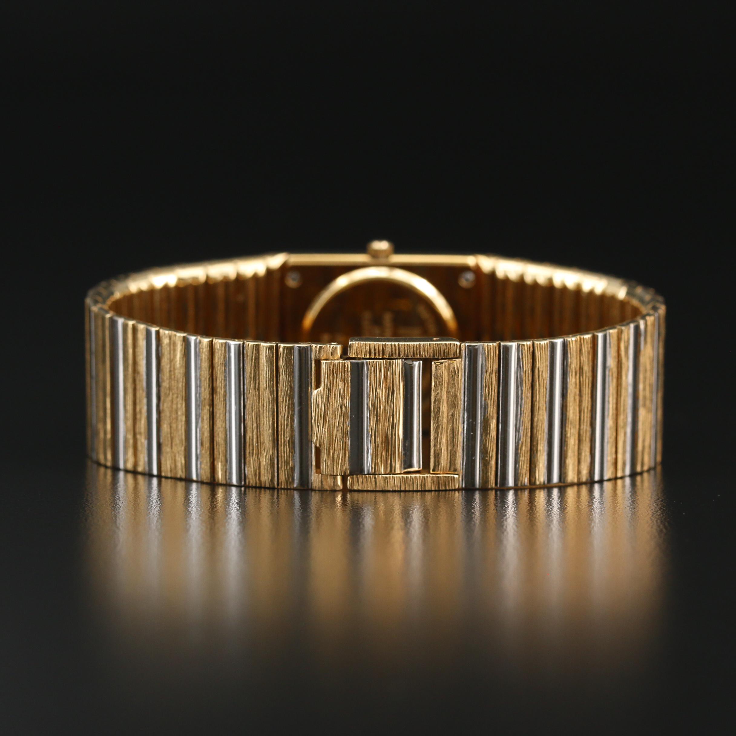 Vintage Raymond Weil 9056 Two Tone Quartz Watch