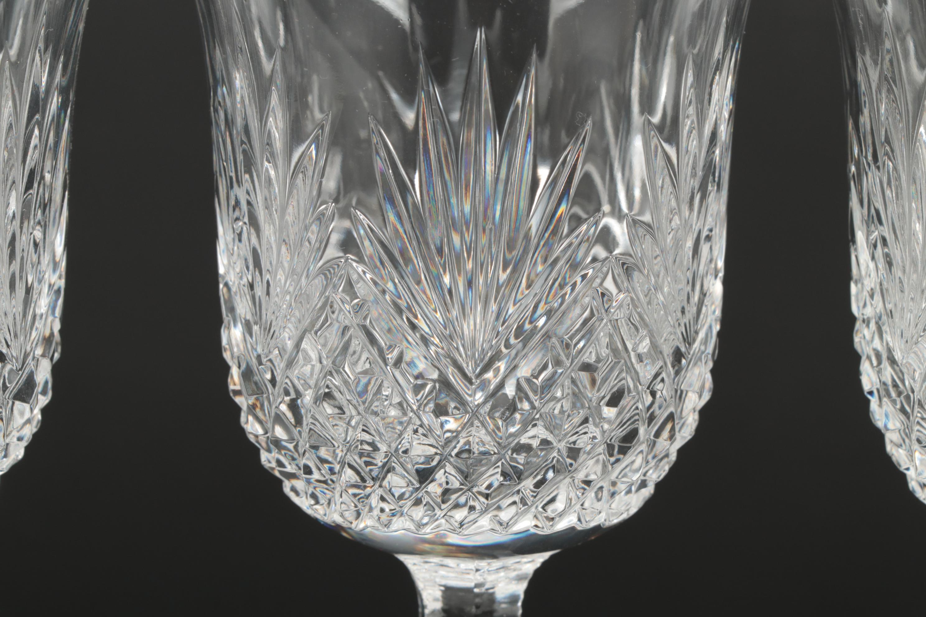 Wedgwood "Majesty" Crystal Wine Glasses, 1988–1993
