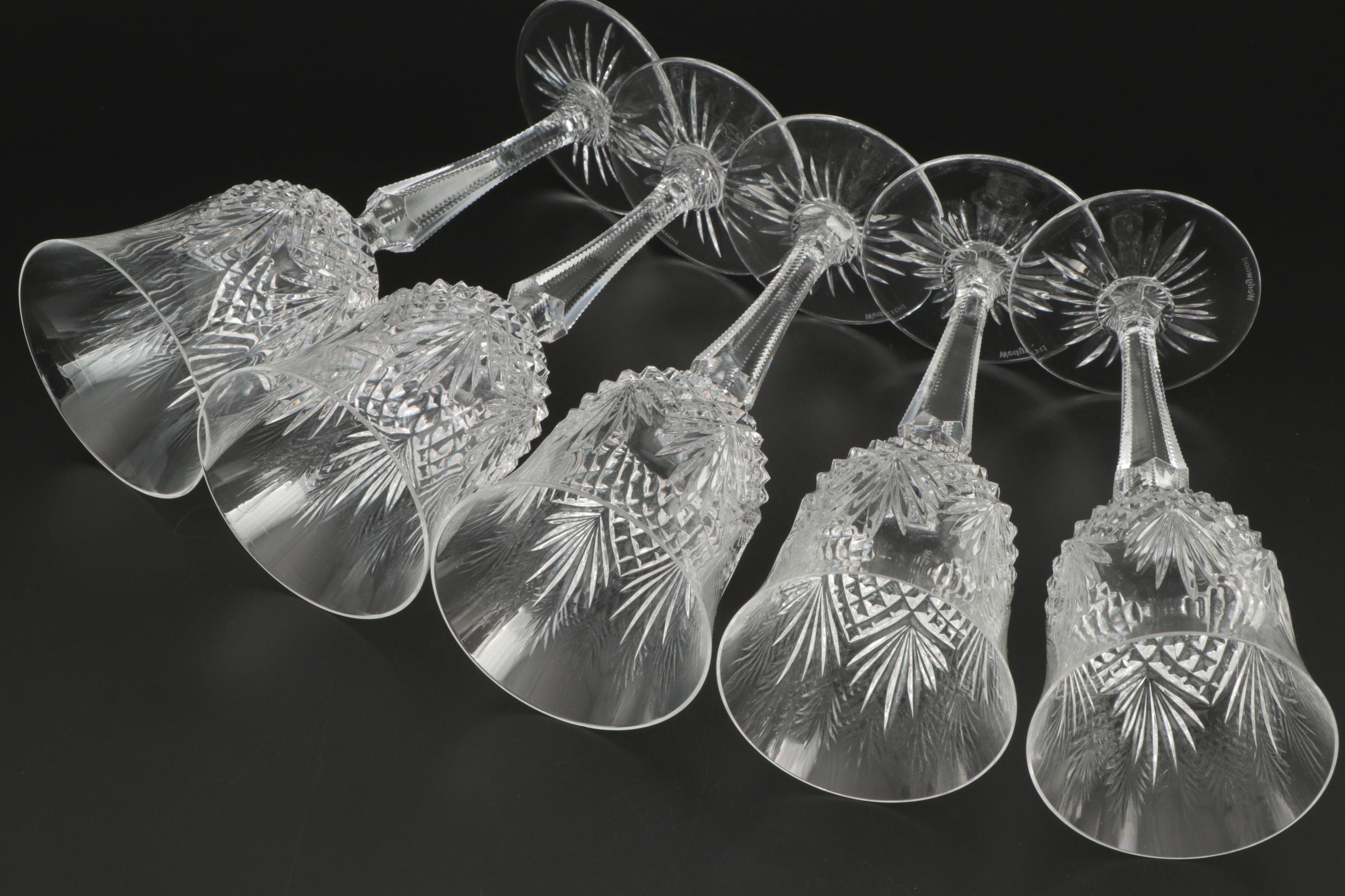 Wedgwood "Majesty" Crystal Wine Glasses, 1988–1993