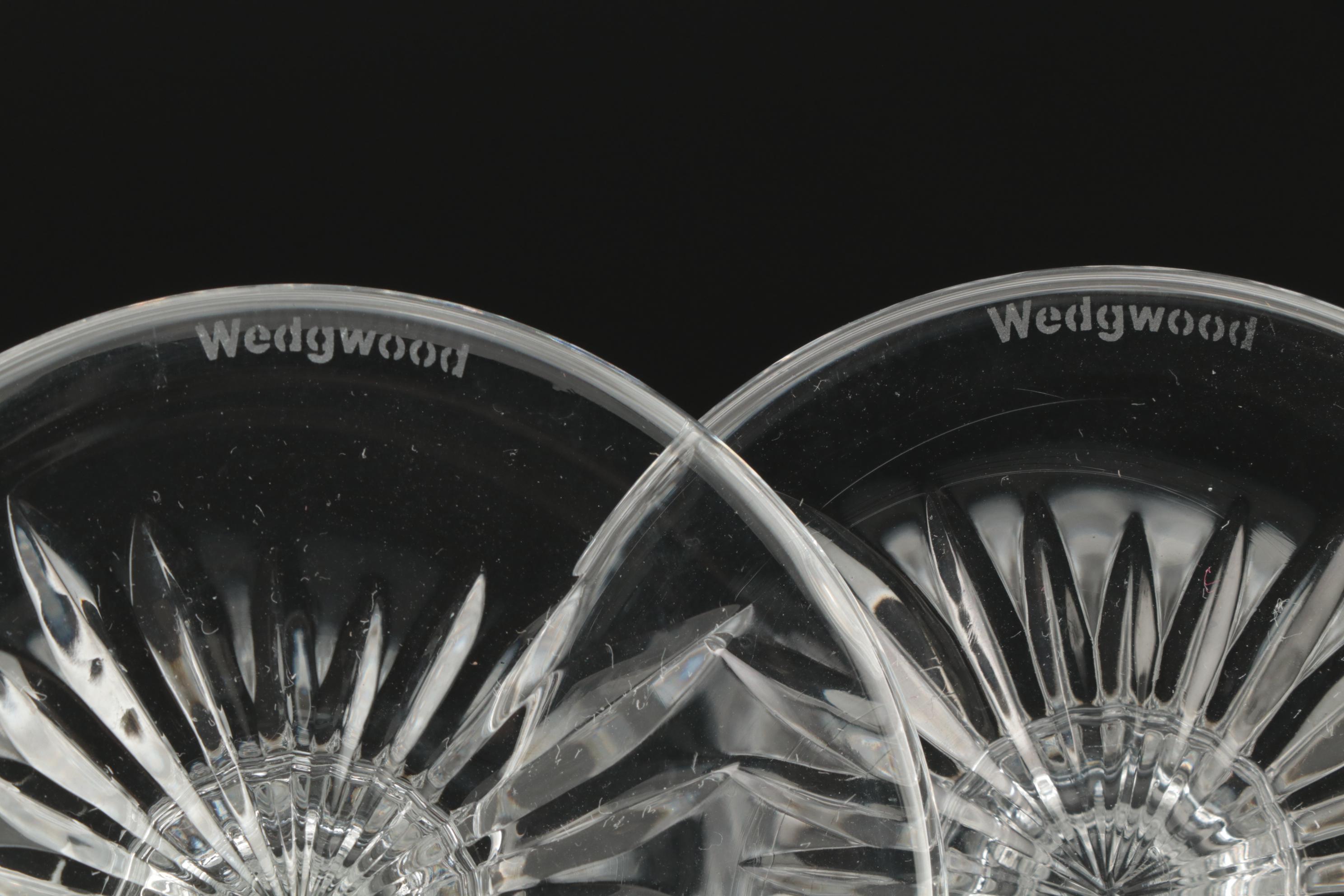 Wedgwood "Majesty" Crystal Wine Glasses, 1988–1993