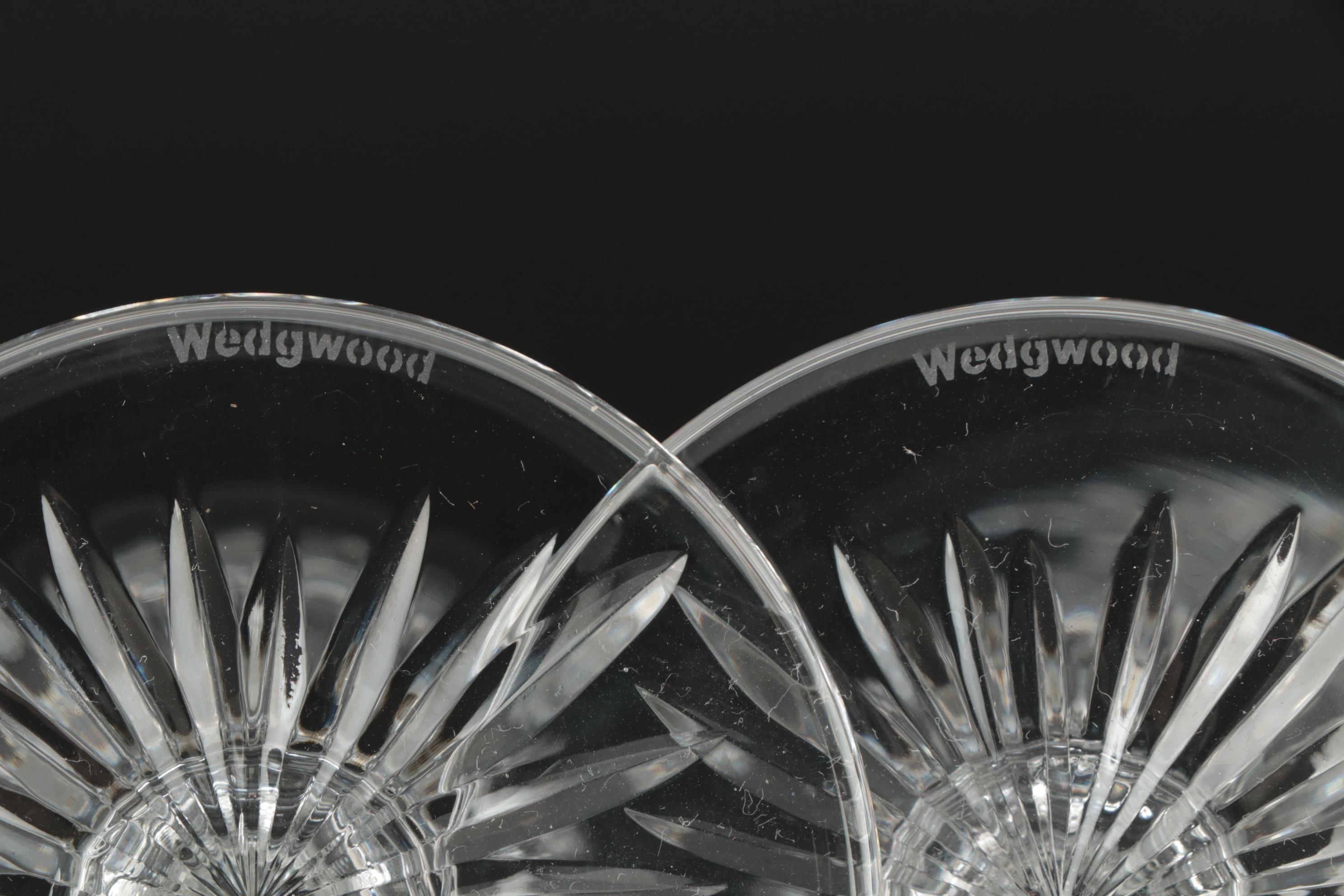 Wedgwood "Majesty" Crystal Wine Glasses, 1988–1993