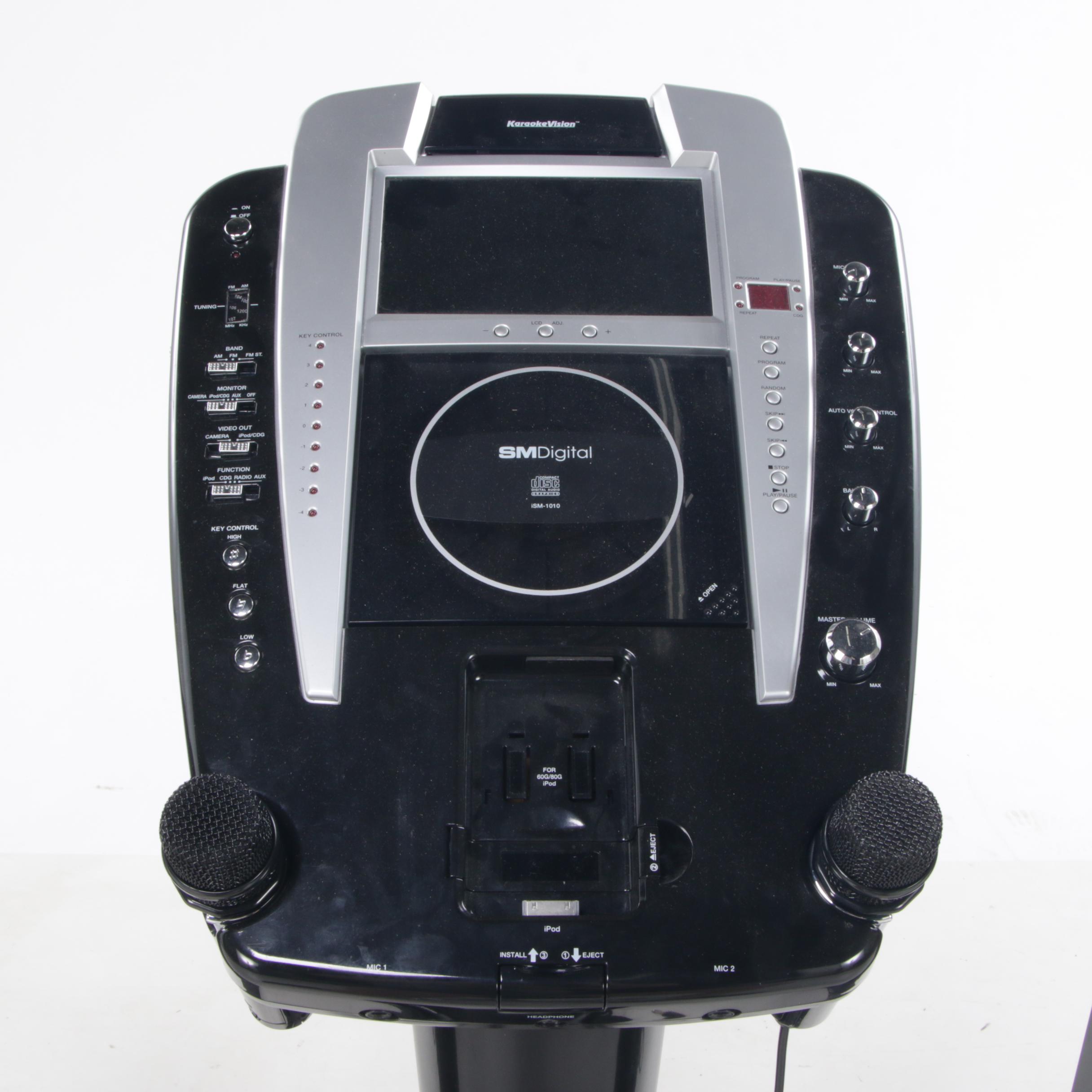 KaraokeVision SM Digital Karaoke Machine with SMDigital Audio Graphics