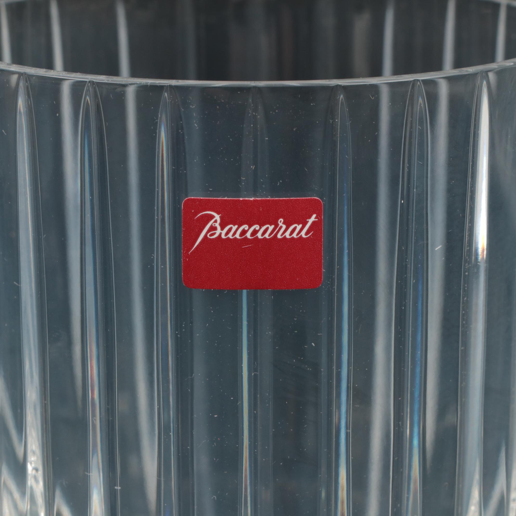 Baccarat "Harmonie" Crystal Double Old Fashioned Glasses