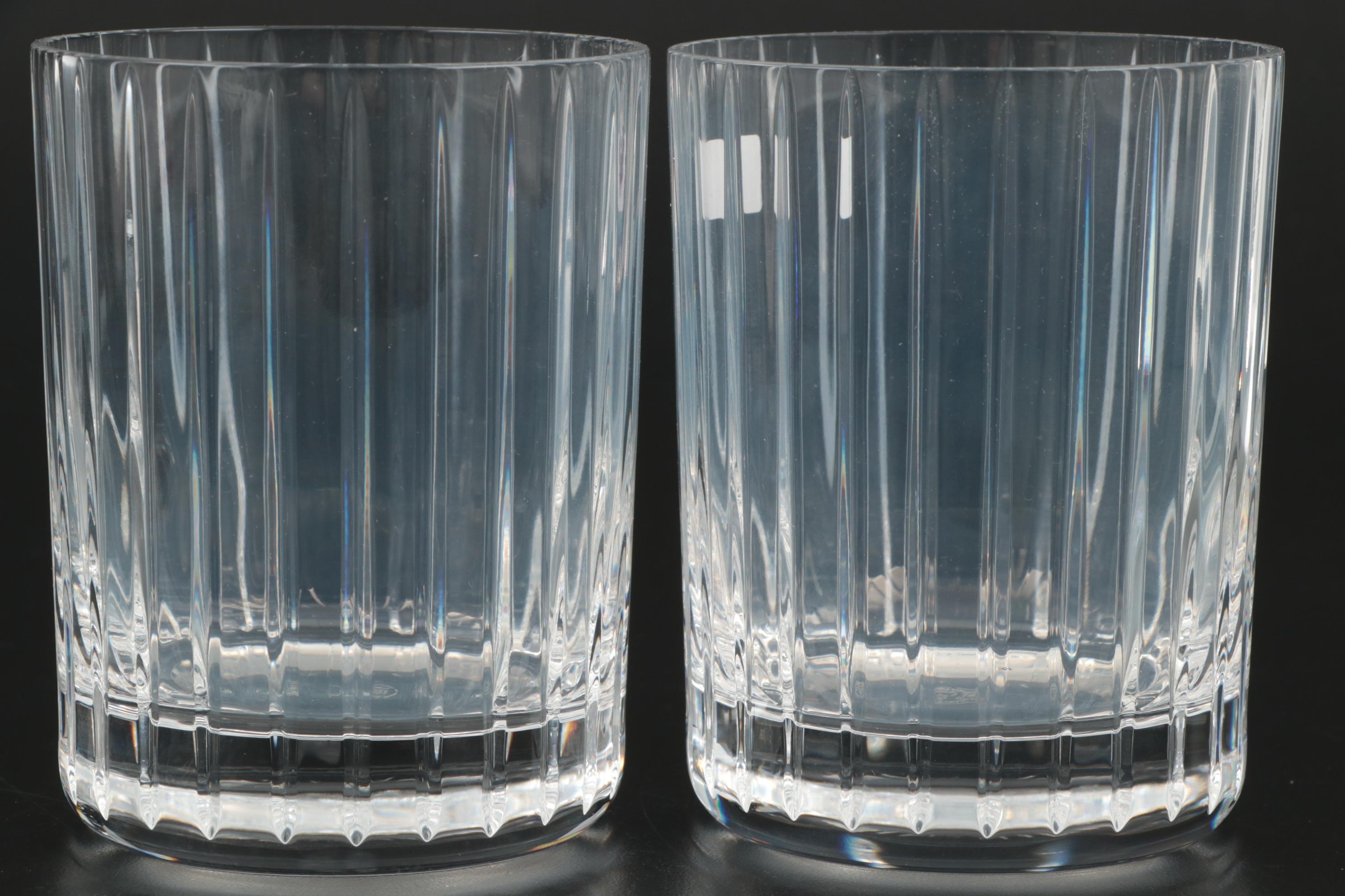Baccarat "Harmonie" Crystal Double Old Fashioned Glasses