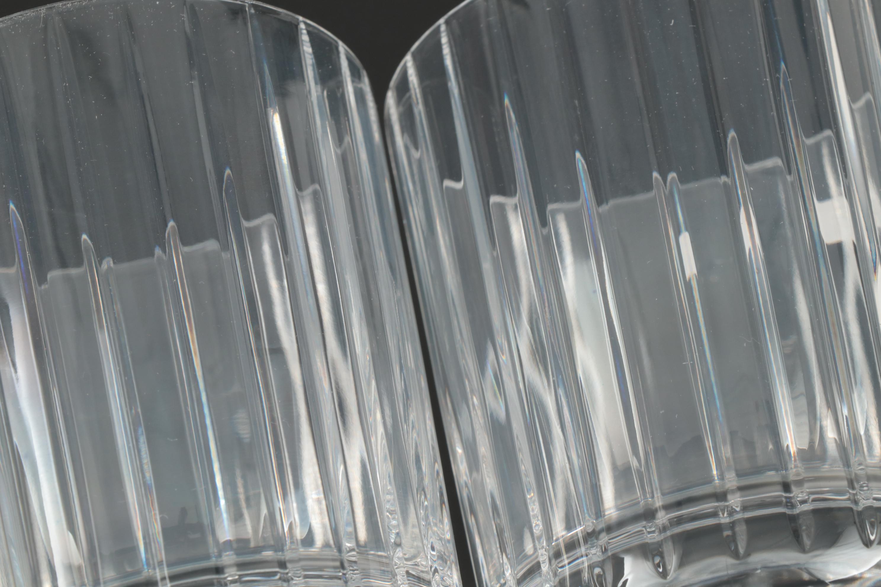 Baccarat "Harmonie" Crystal Double Old Fashioned Glasses