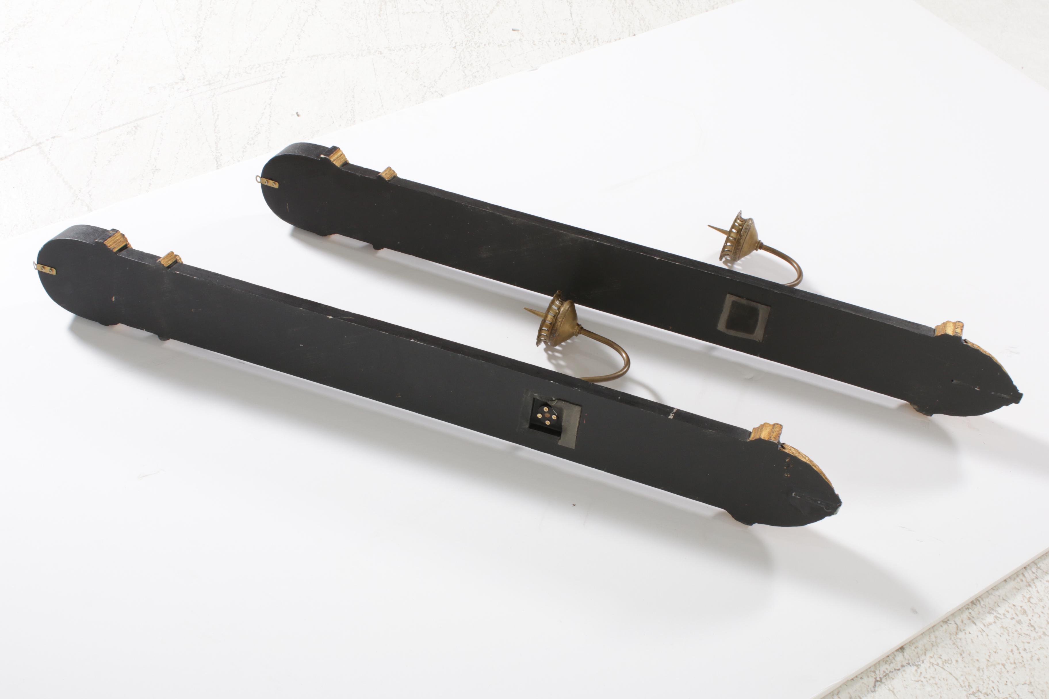 Neoclassical Candle Sconces, 21st Century